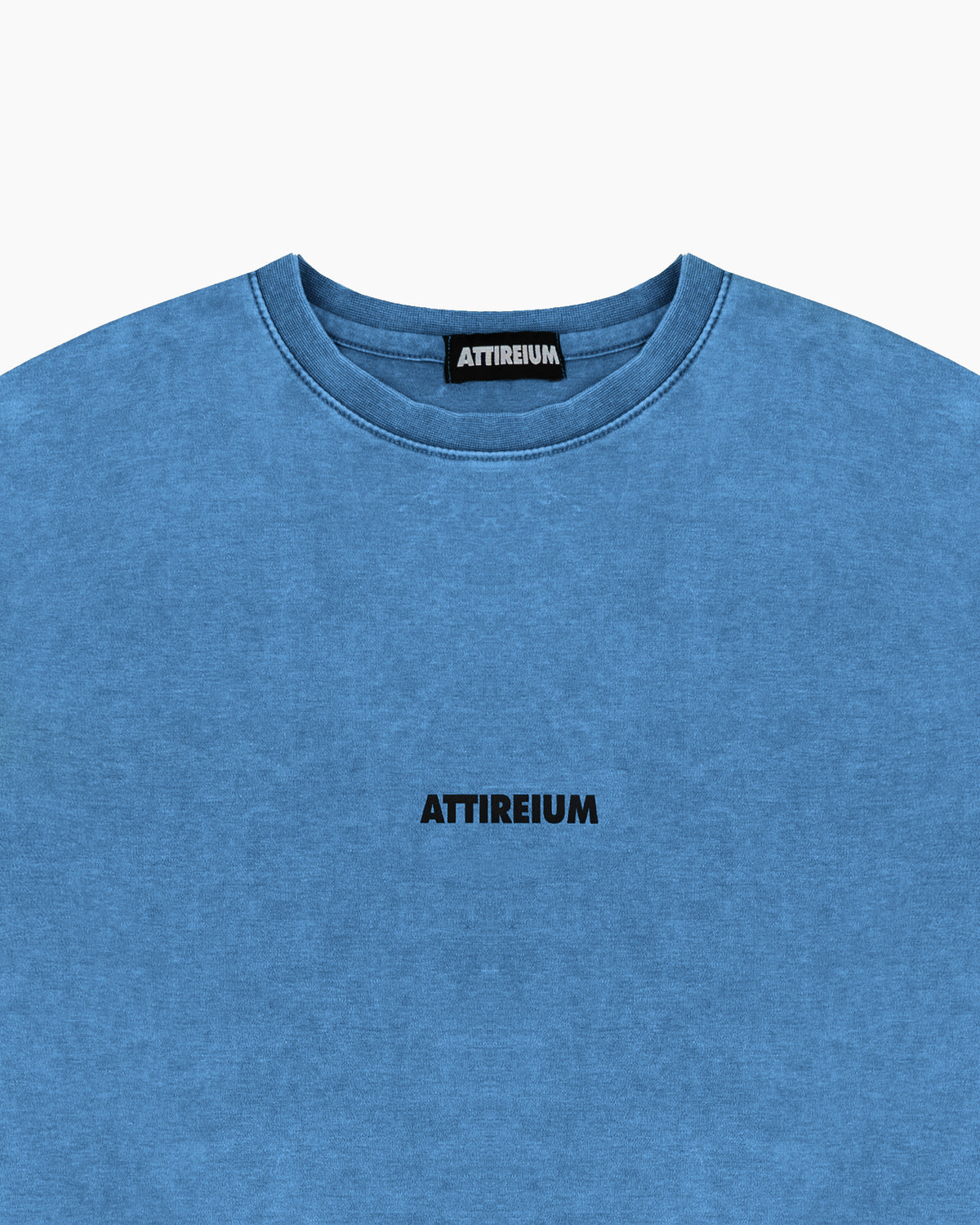 Washed Blue Acid Wash T-Shirt