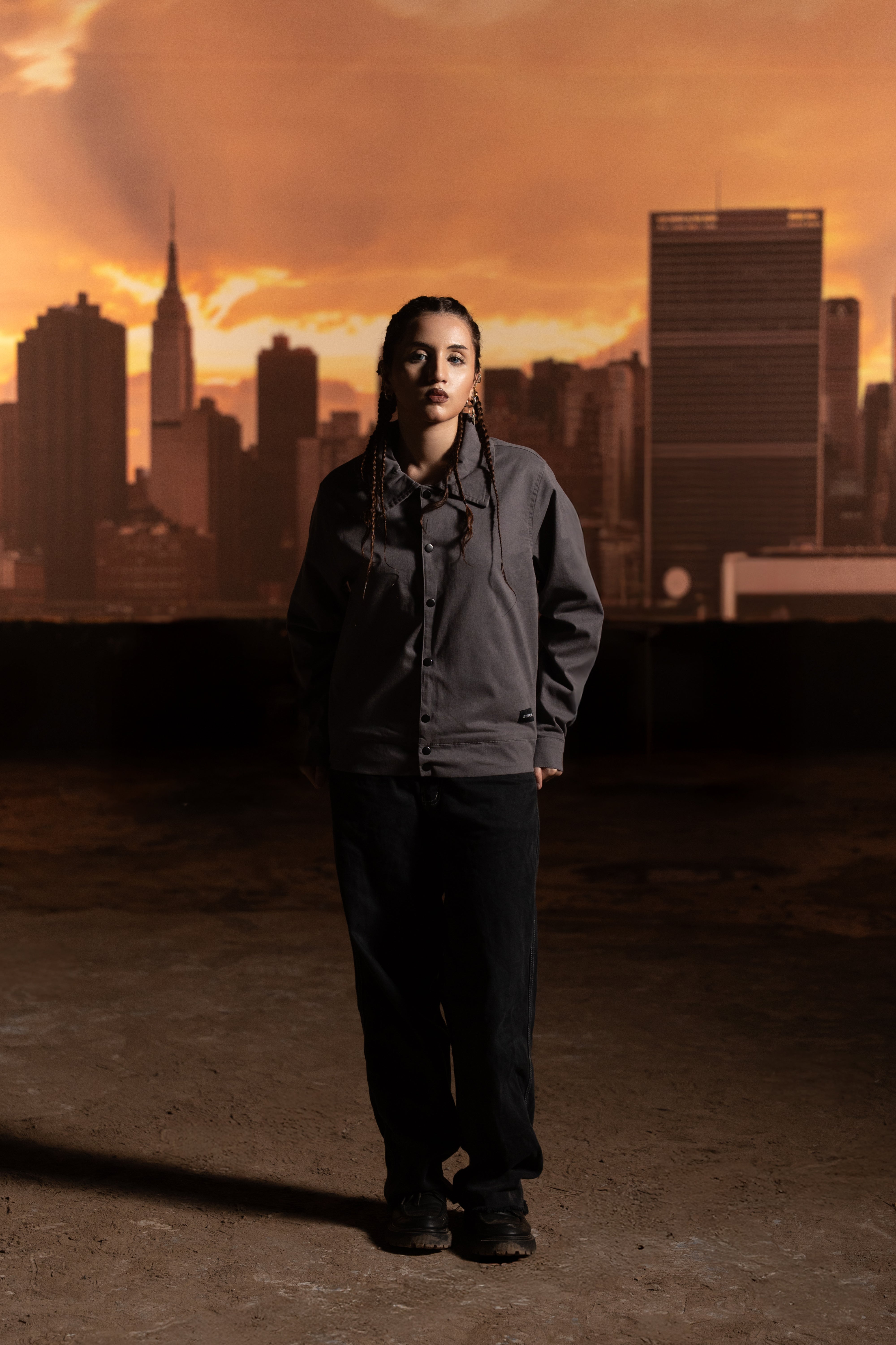 Eifel Tower - Sleek Urban Windbreaker