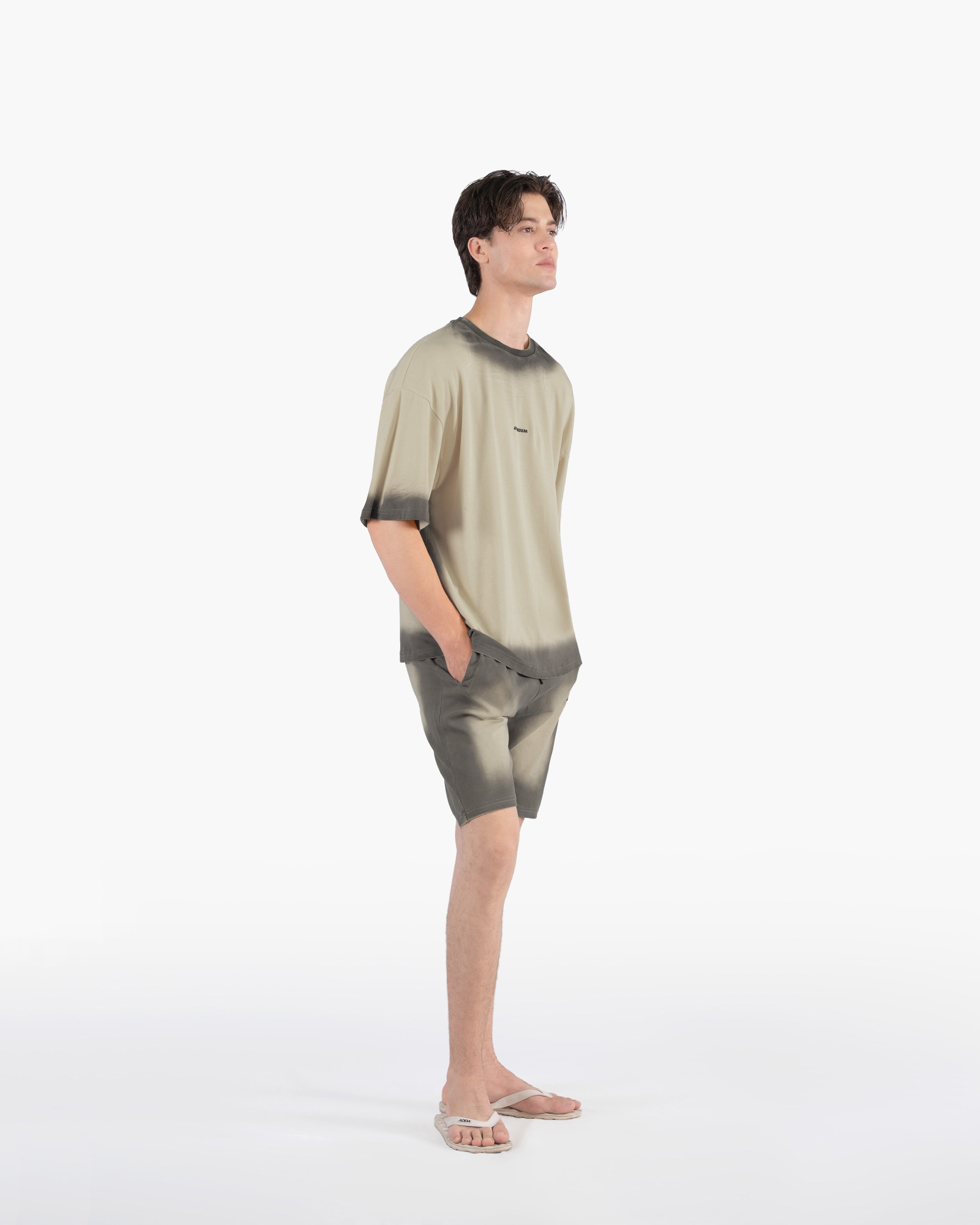 Peach Puree – Tie & Dye Oversized T-Shirt