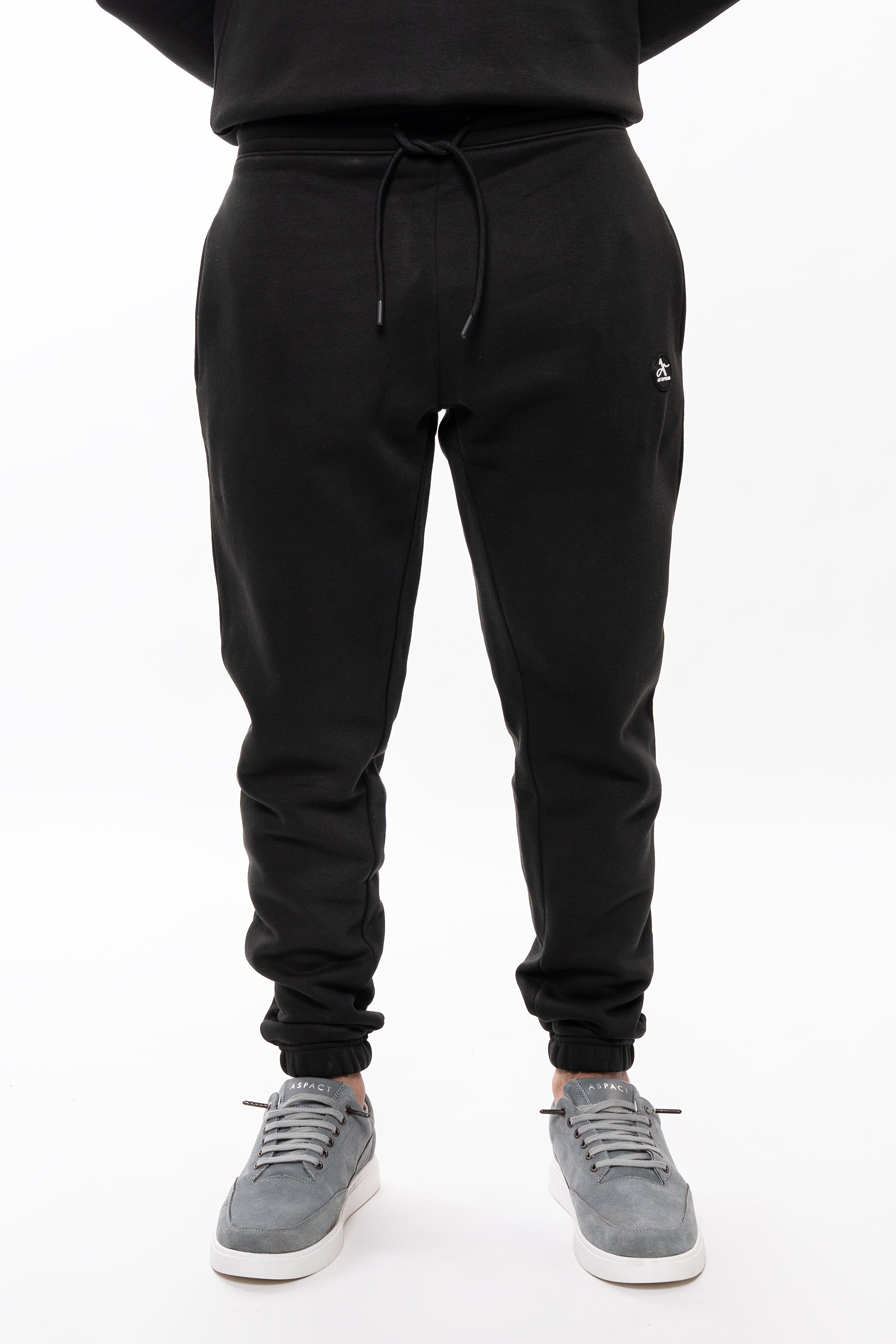 Black Essential Jogger Pants