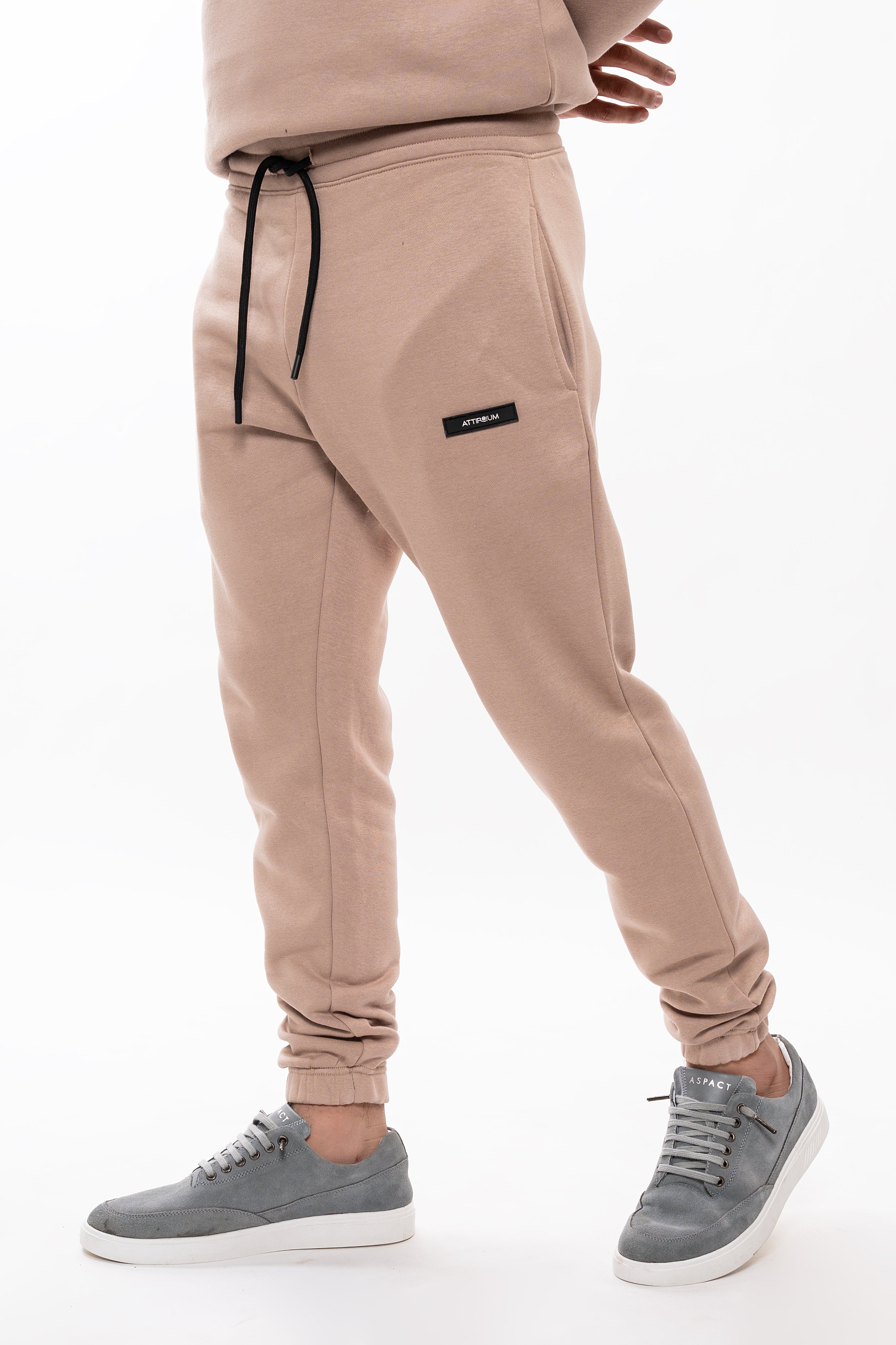 Taupe Essential Jogger Pants