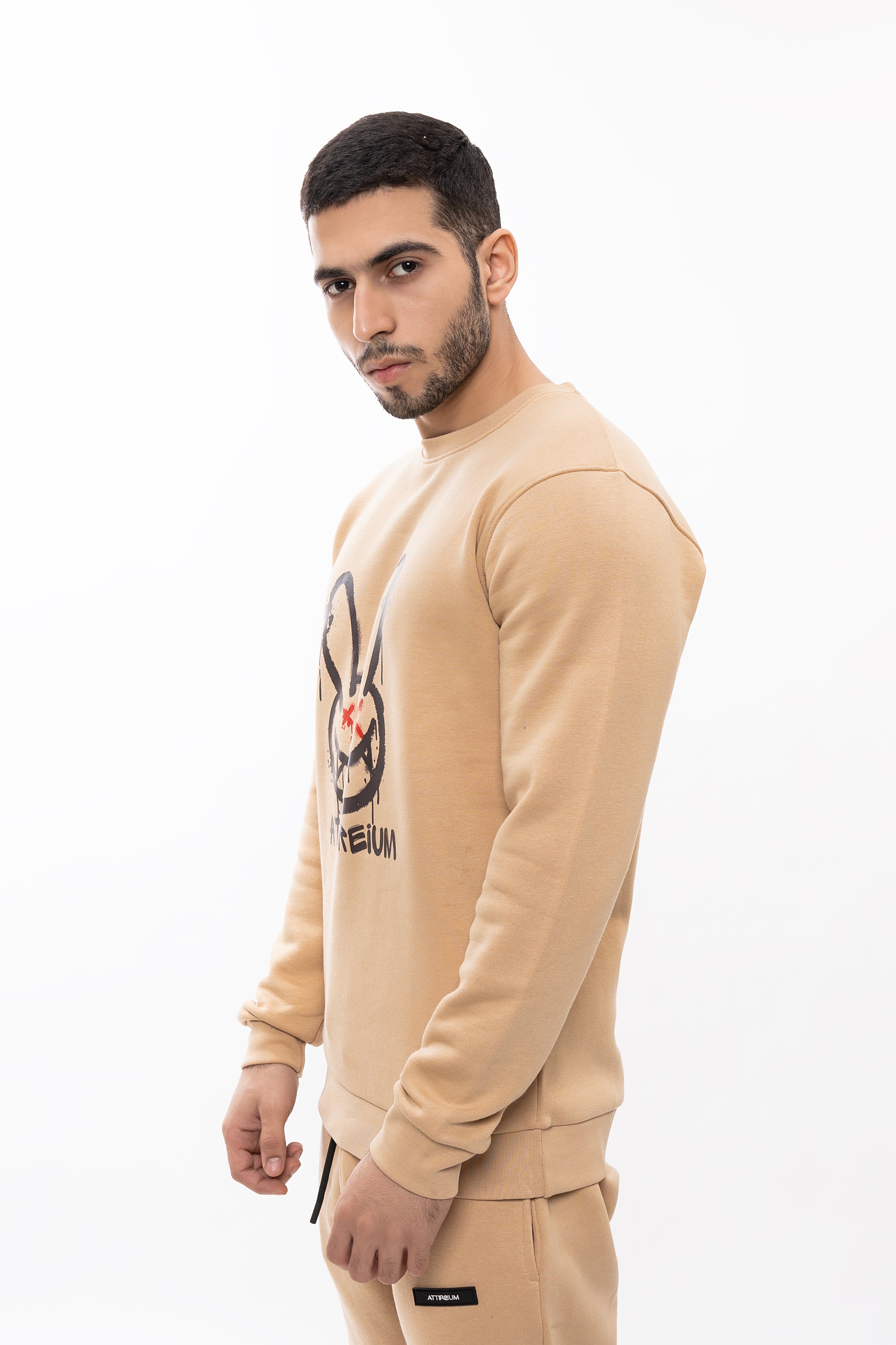 Nude Graffiti Bunny Sweatshirt