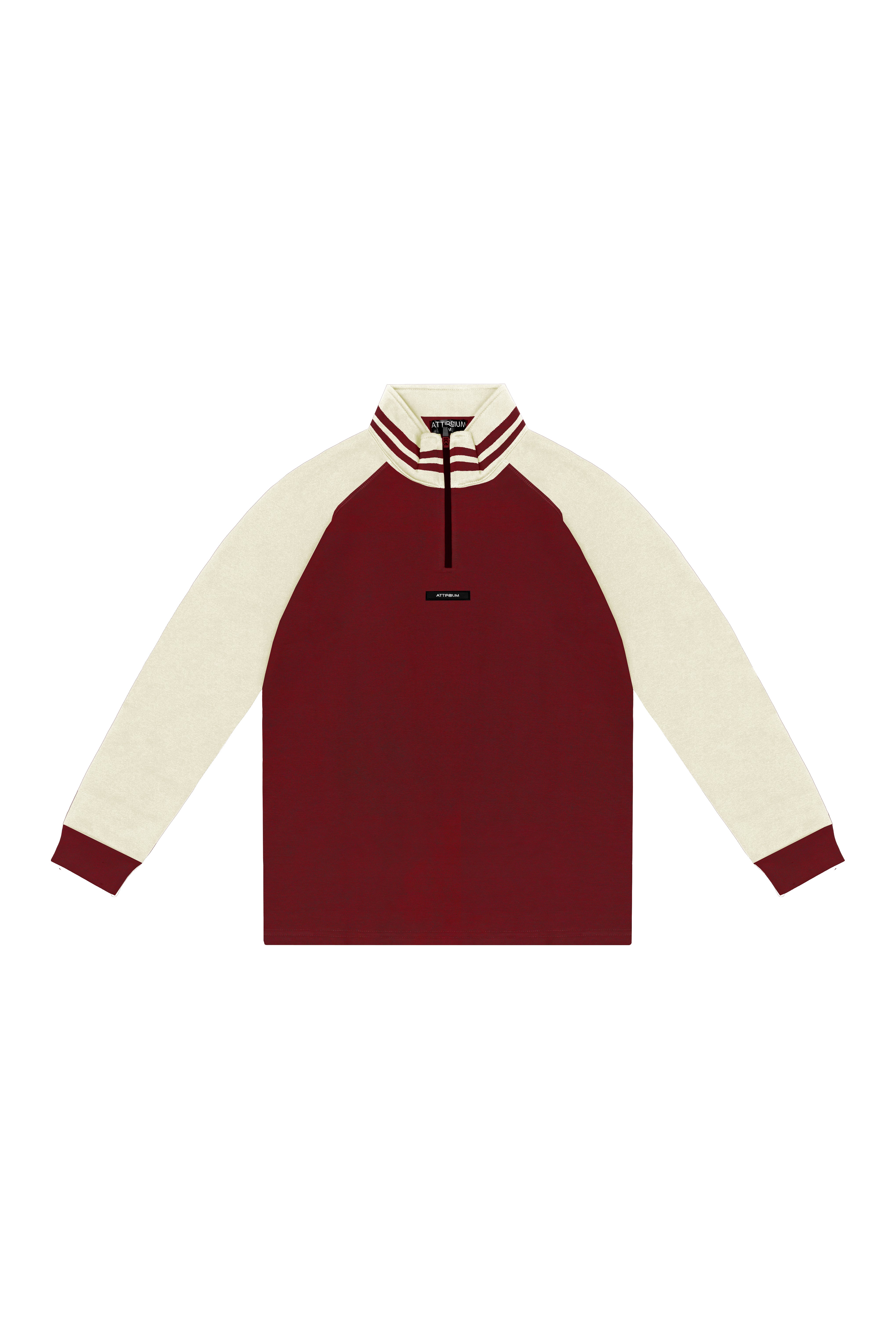 Rhubarb Half-Zip Pullover