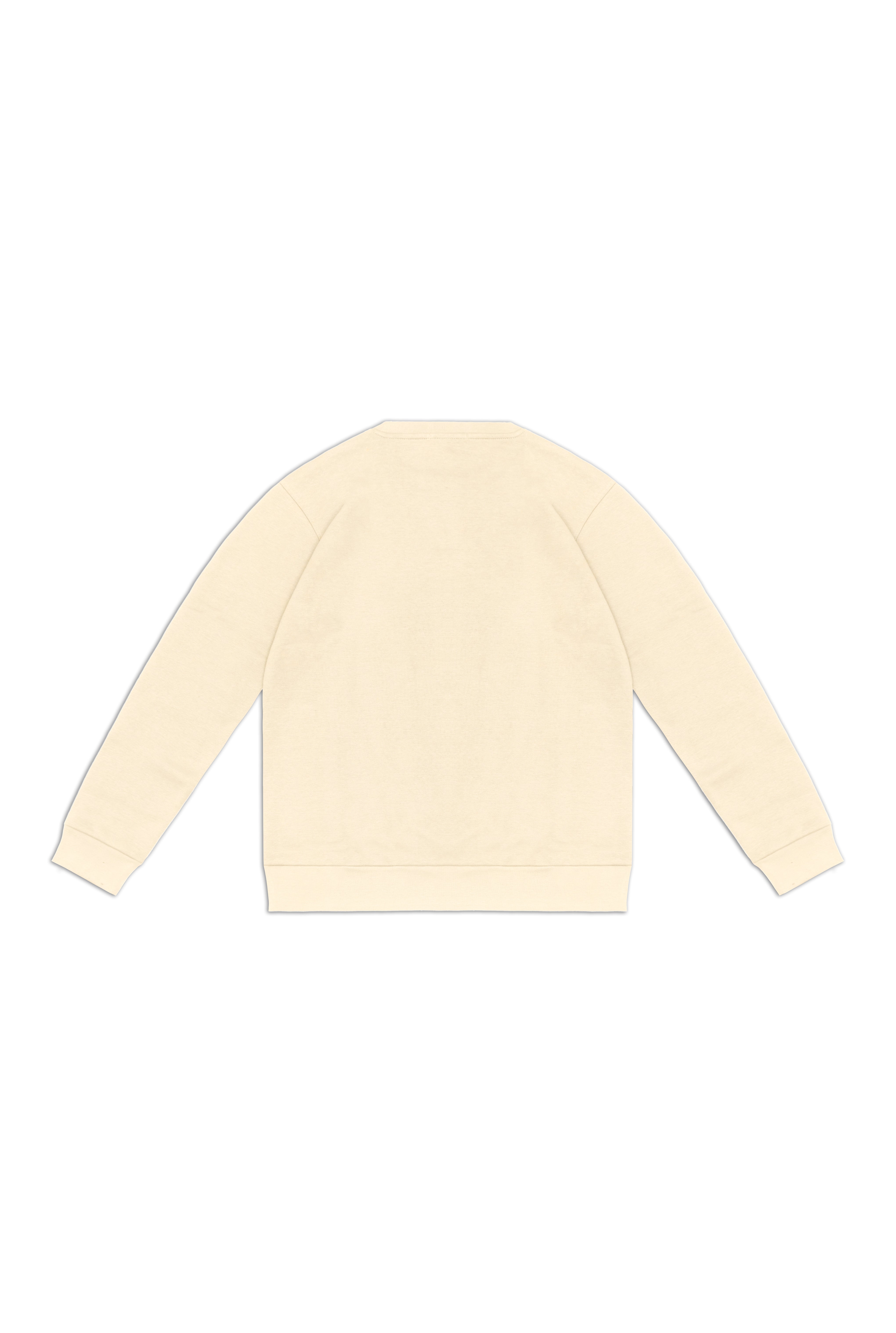 Aqua Fleece Sweatshirt – Modern Strip Emblem