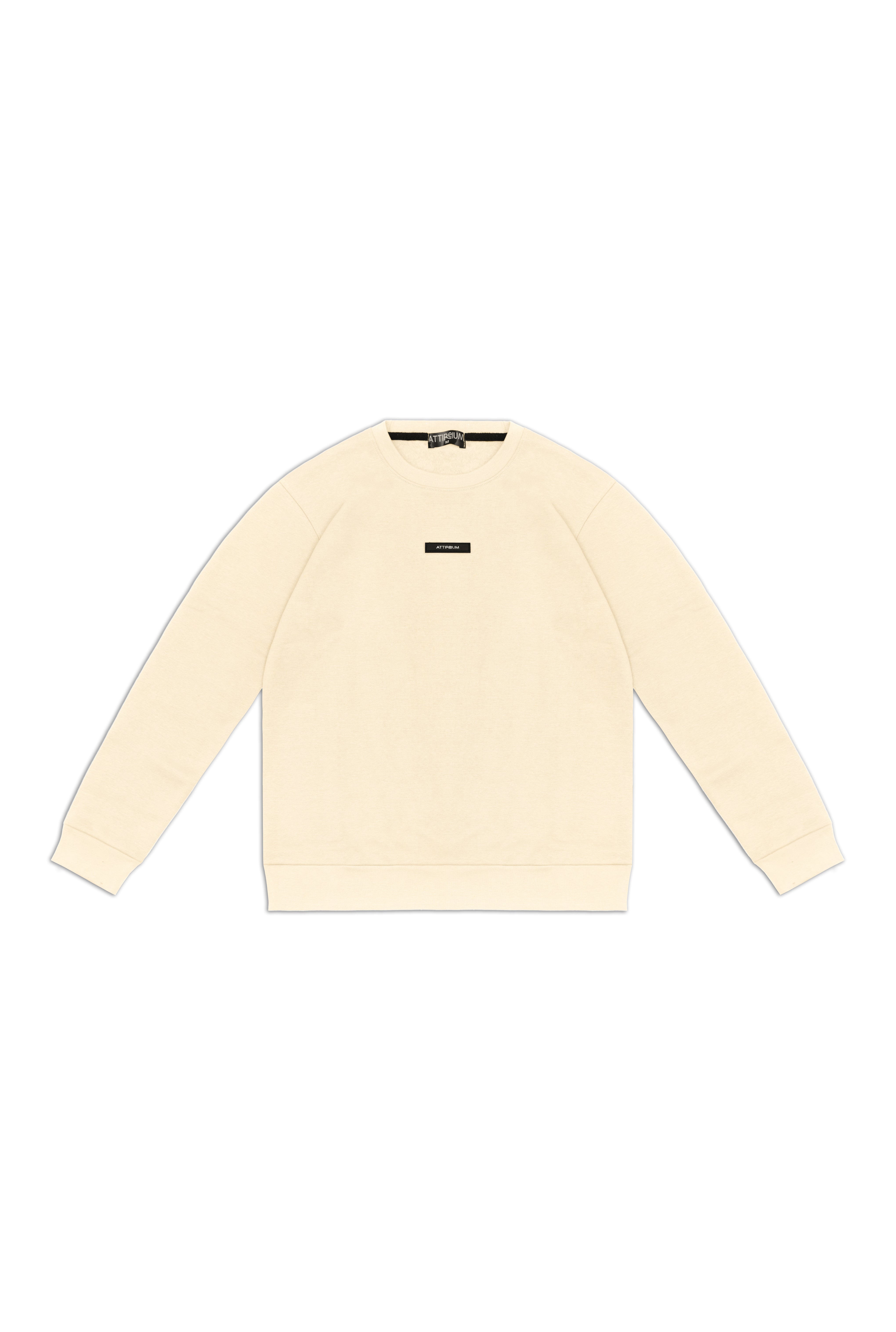 Aqua Fleece Sweatshirt – Modern Strip Emblem
