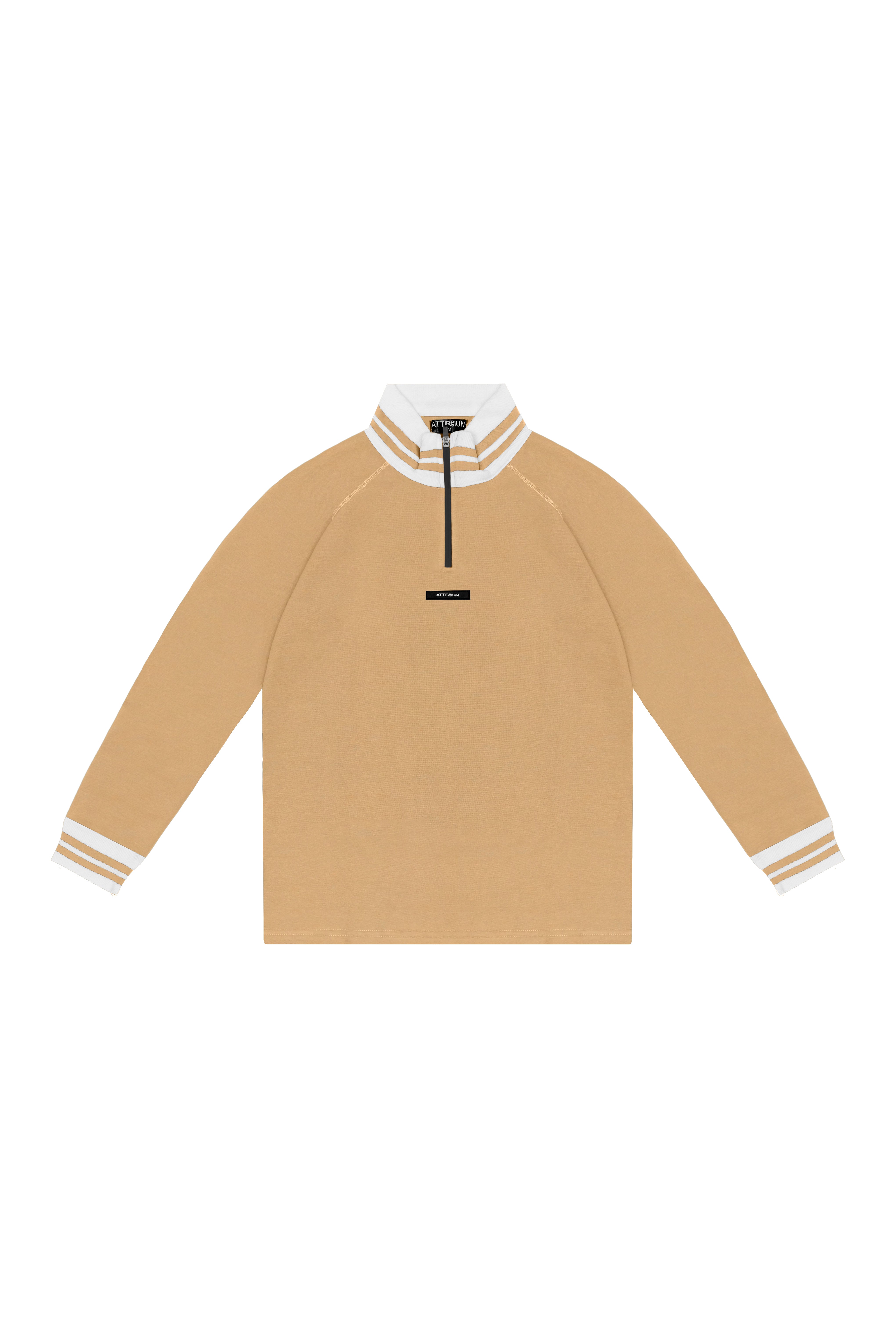 Classic Nude Half-Zip Pullover