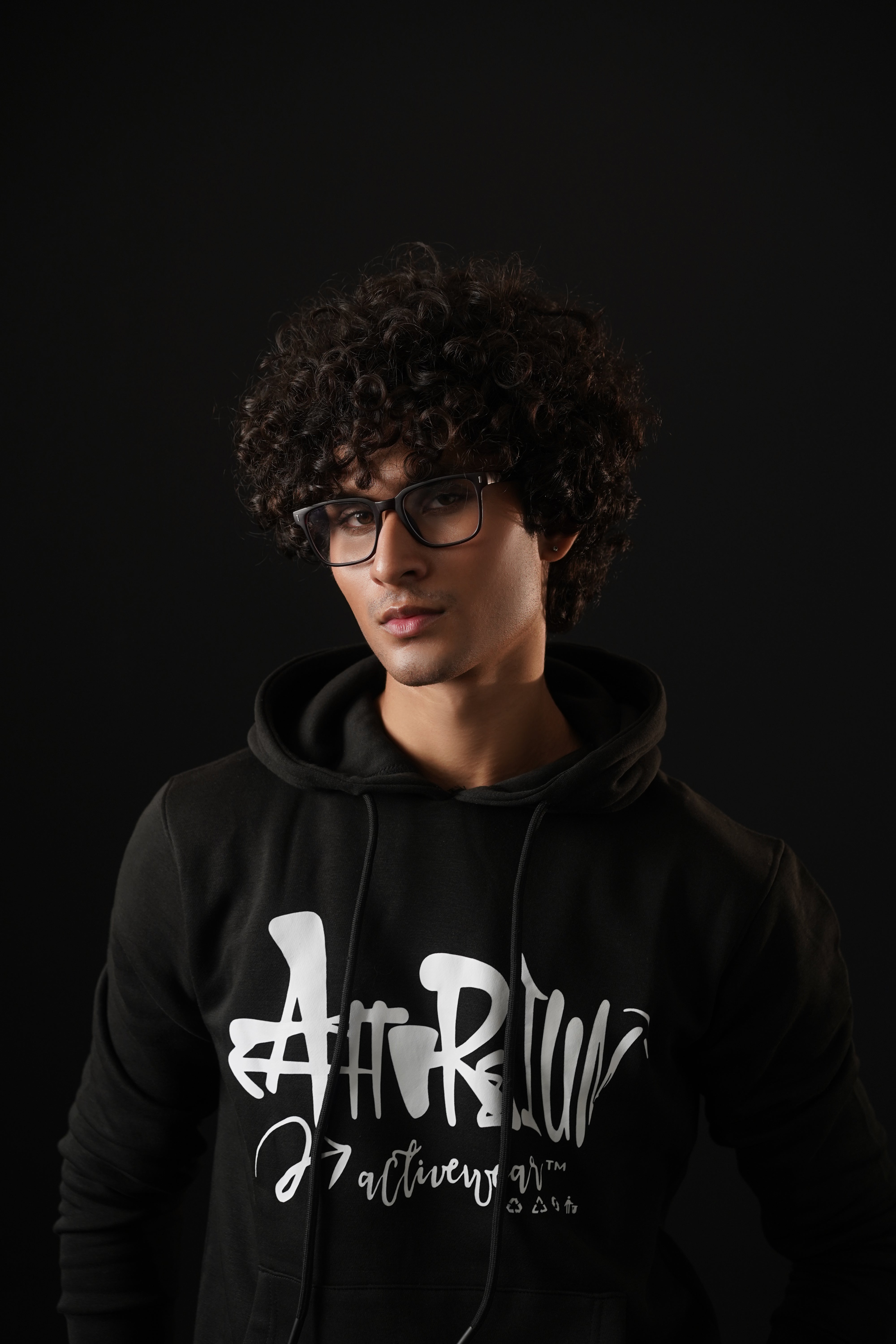Black Fleece Hoodie – Attireium Graffiti Edition