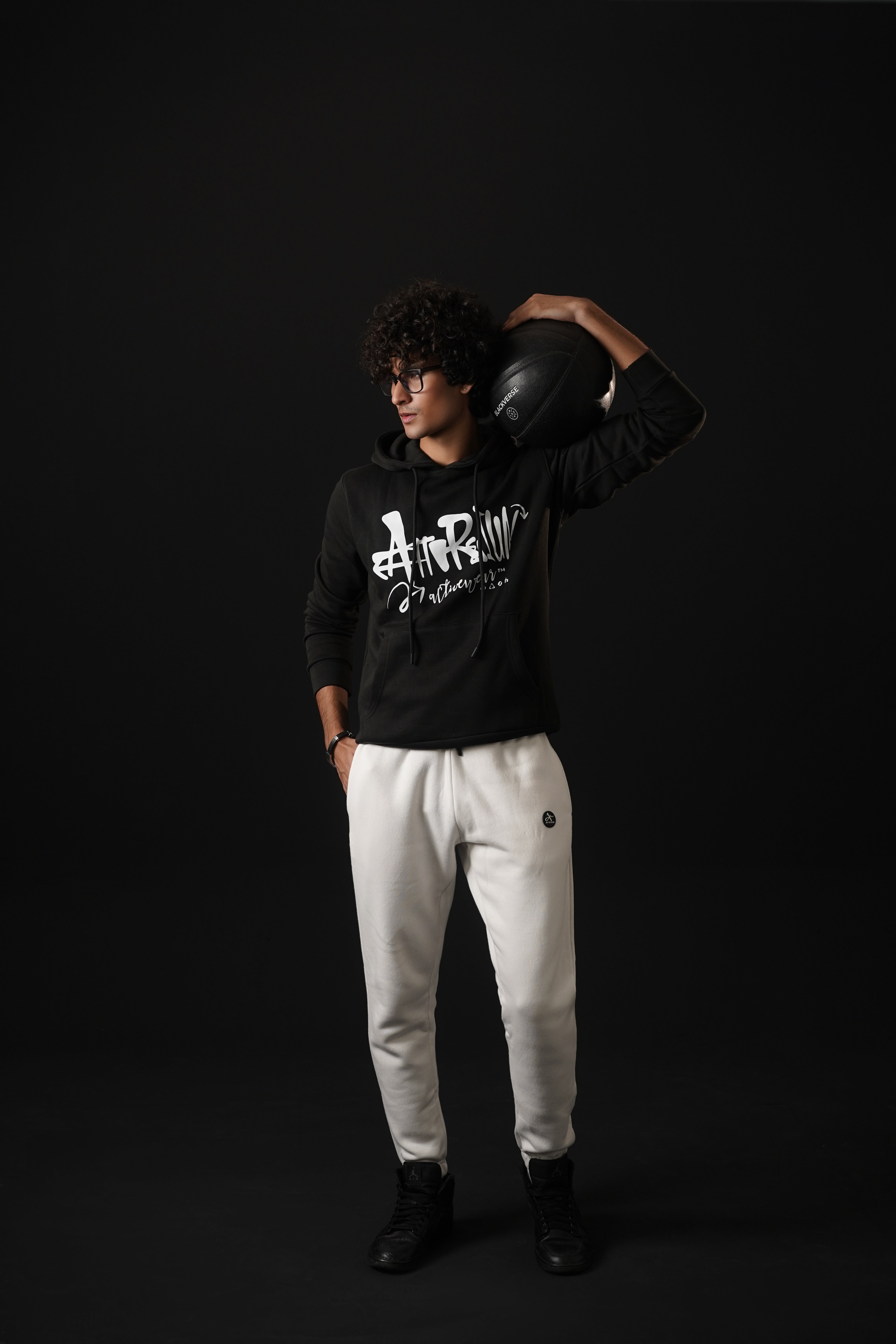 Black Fleece Hoodie – Attireium Graffiti Edition