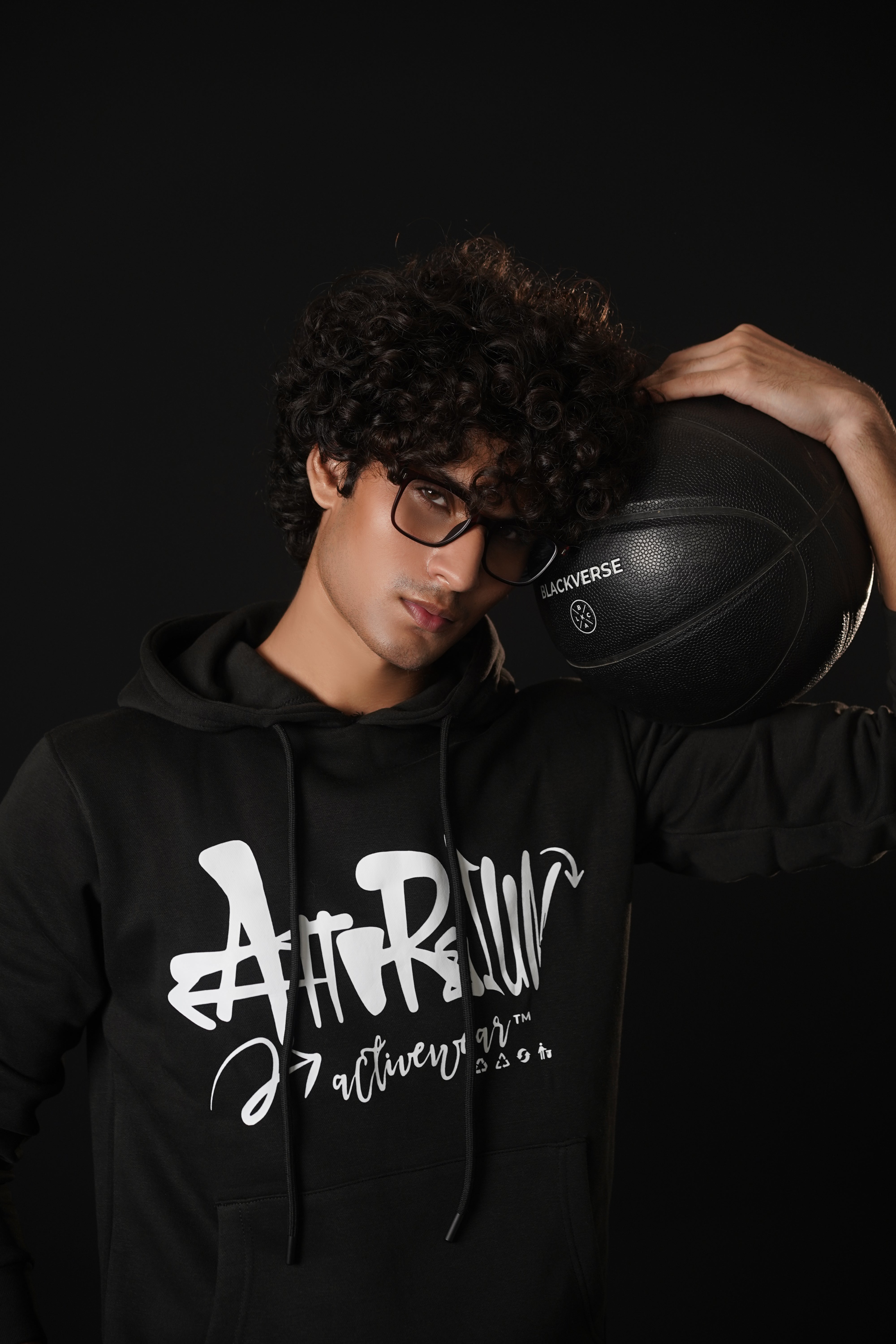 Black Fleece Hoodie – Attireium Graffiti Edition