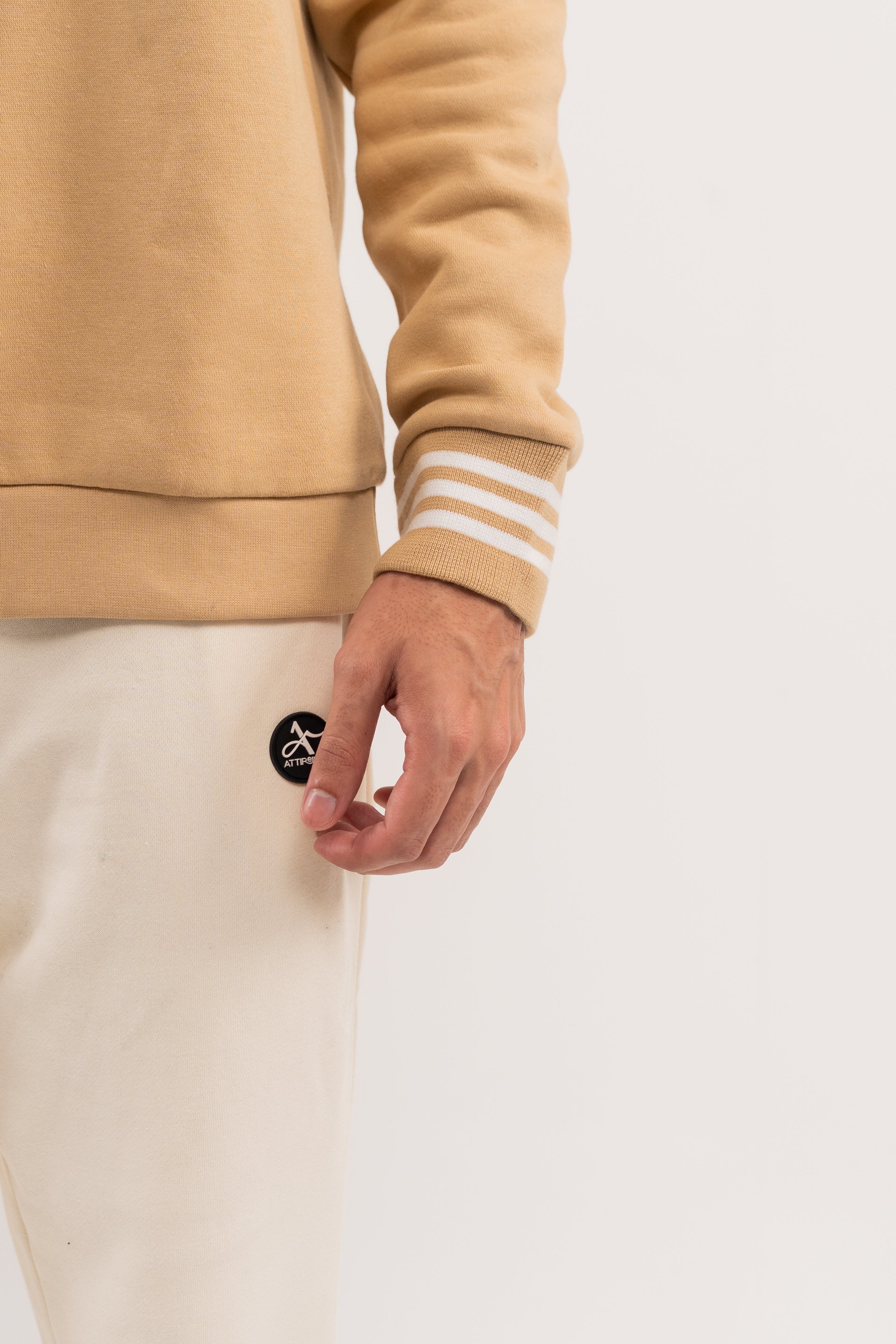 Classic Nude Half-Zip Pullover