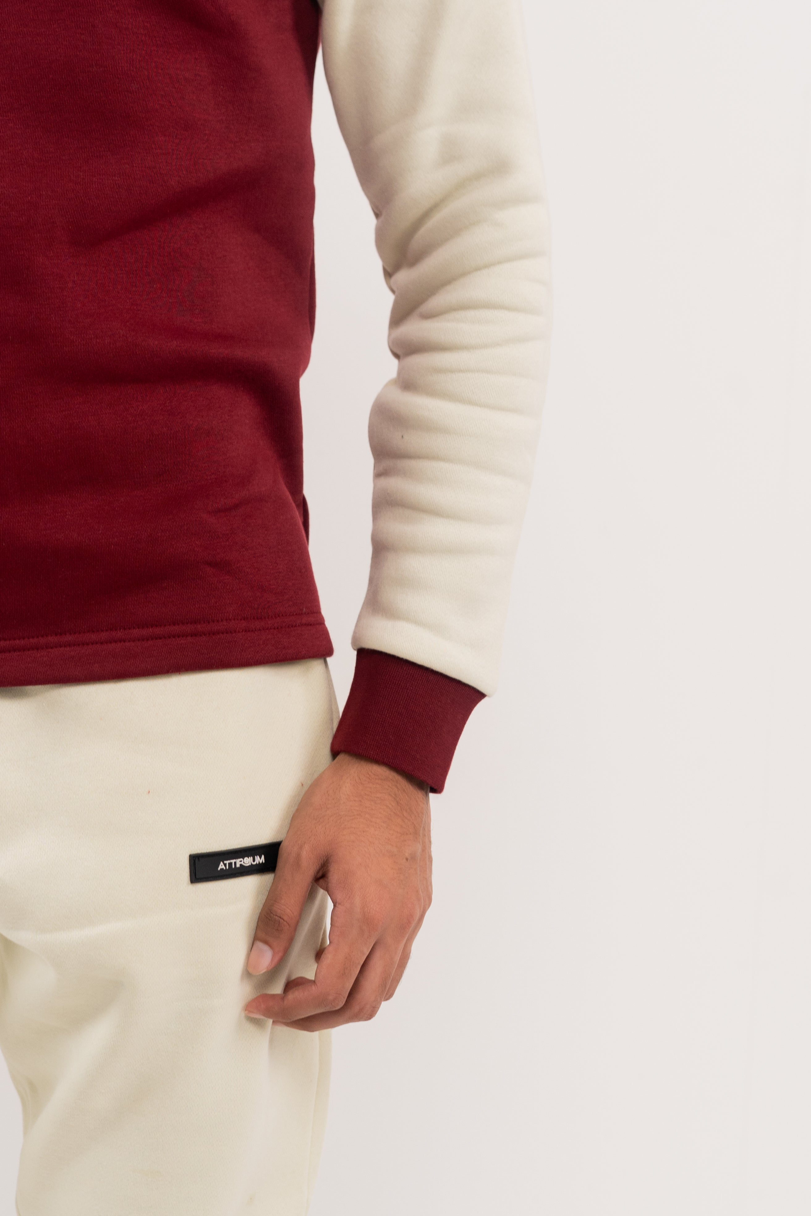 Rhubarb Half-Zip Pullover