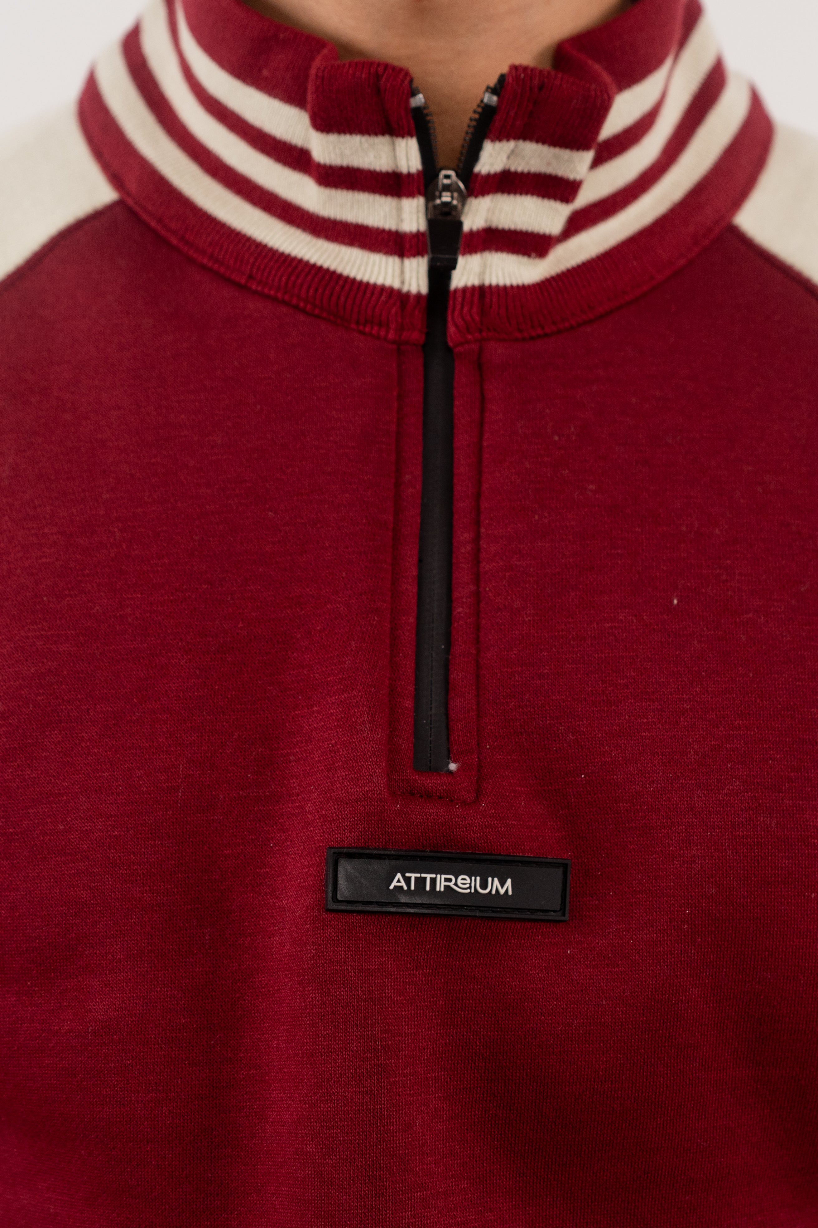 Rhubarb Half-Zip Pullover