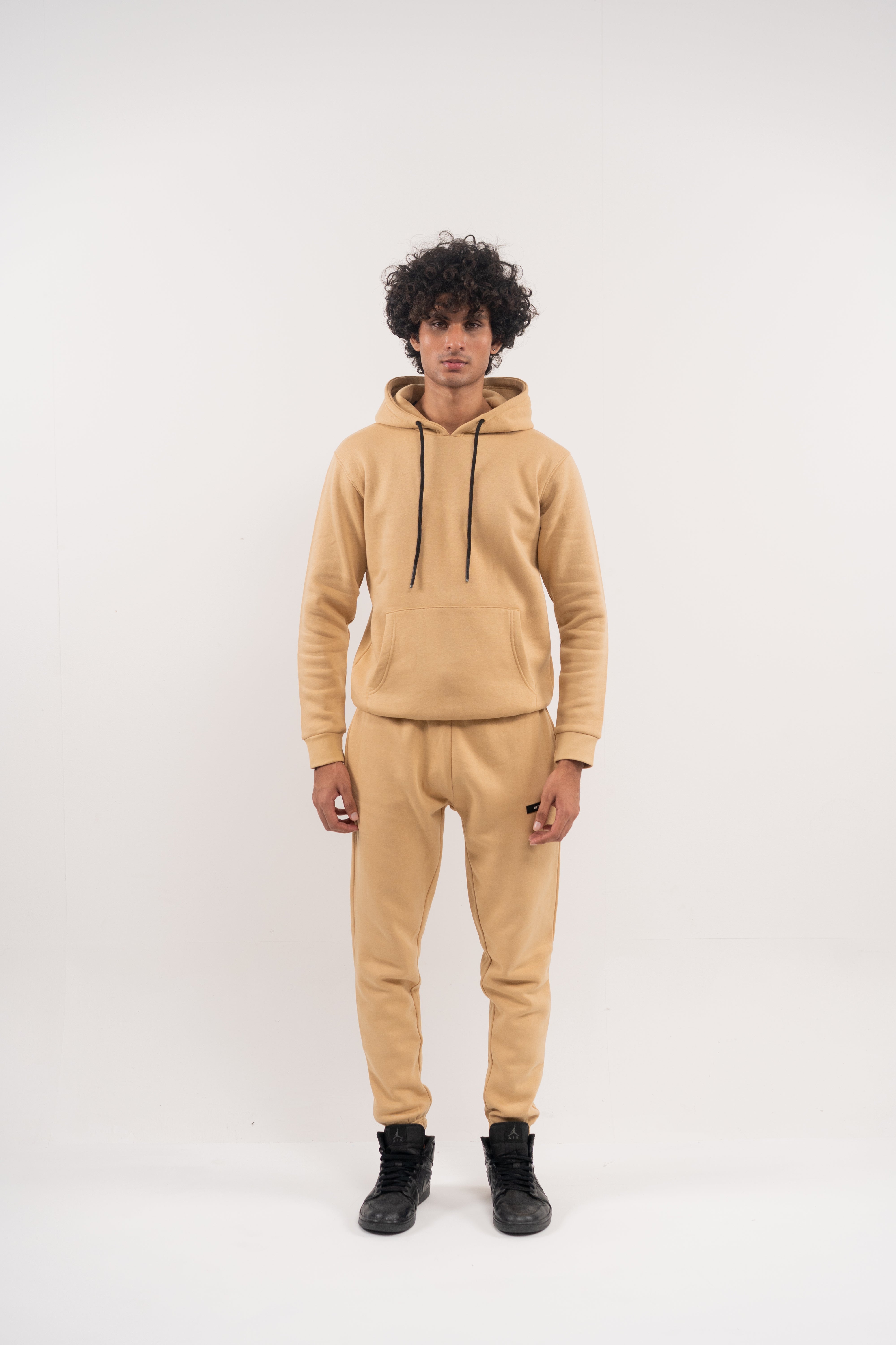 Nude Fleece Hoodie – Attireium Trends Begin Edition