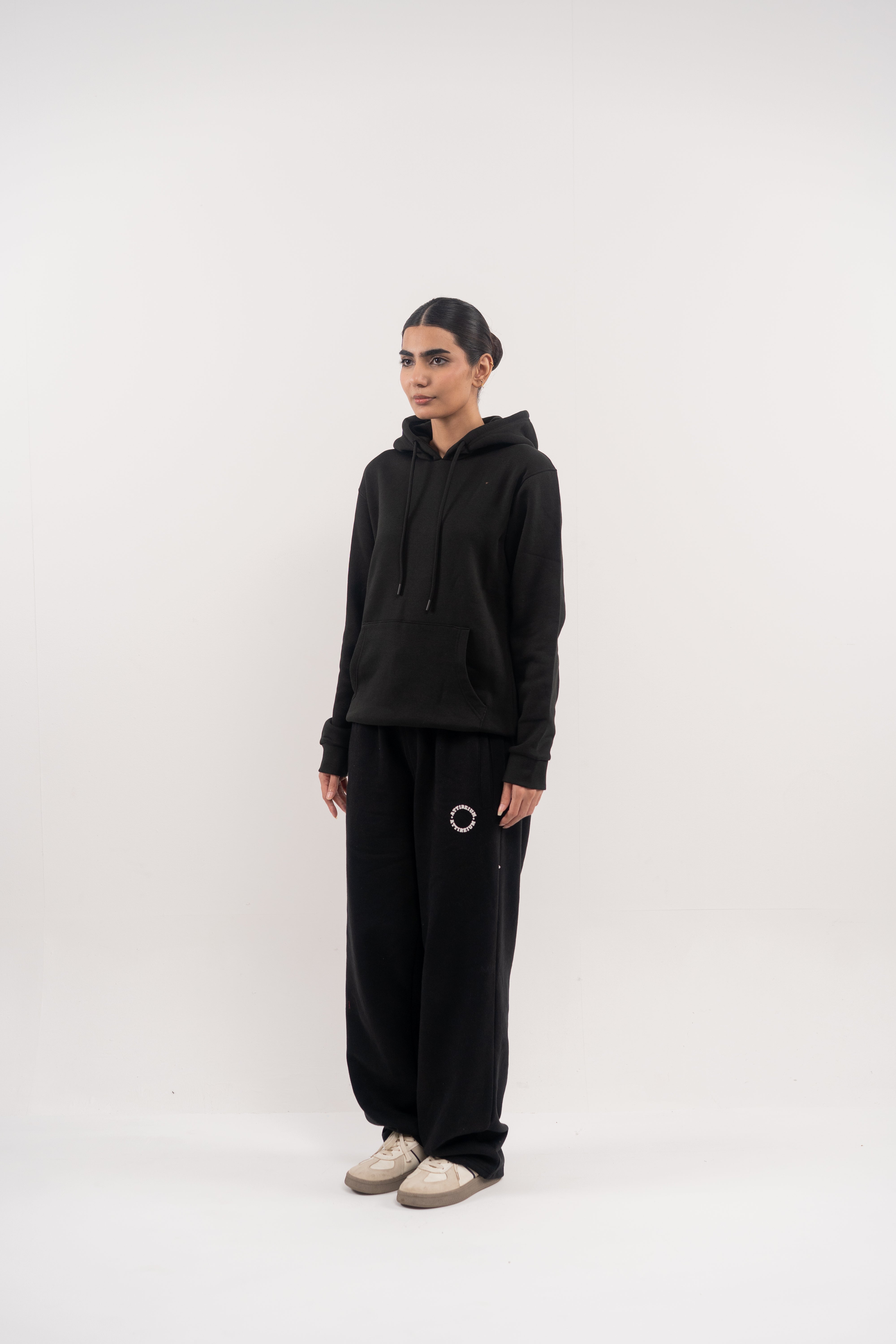 Black Fleece Hoodie – Duck Selfie Edition