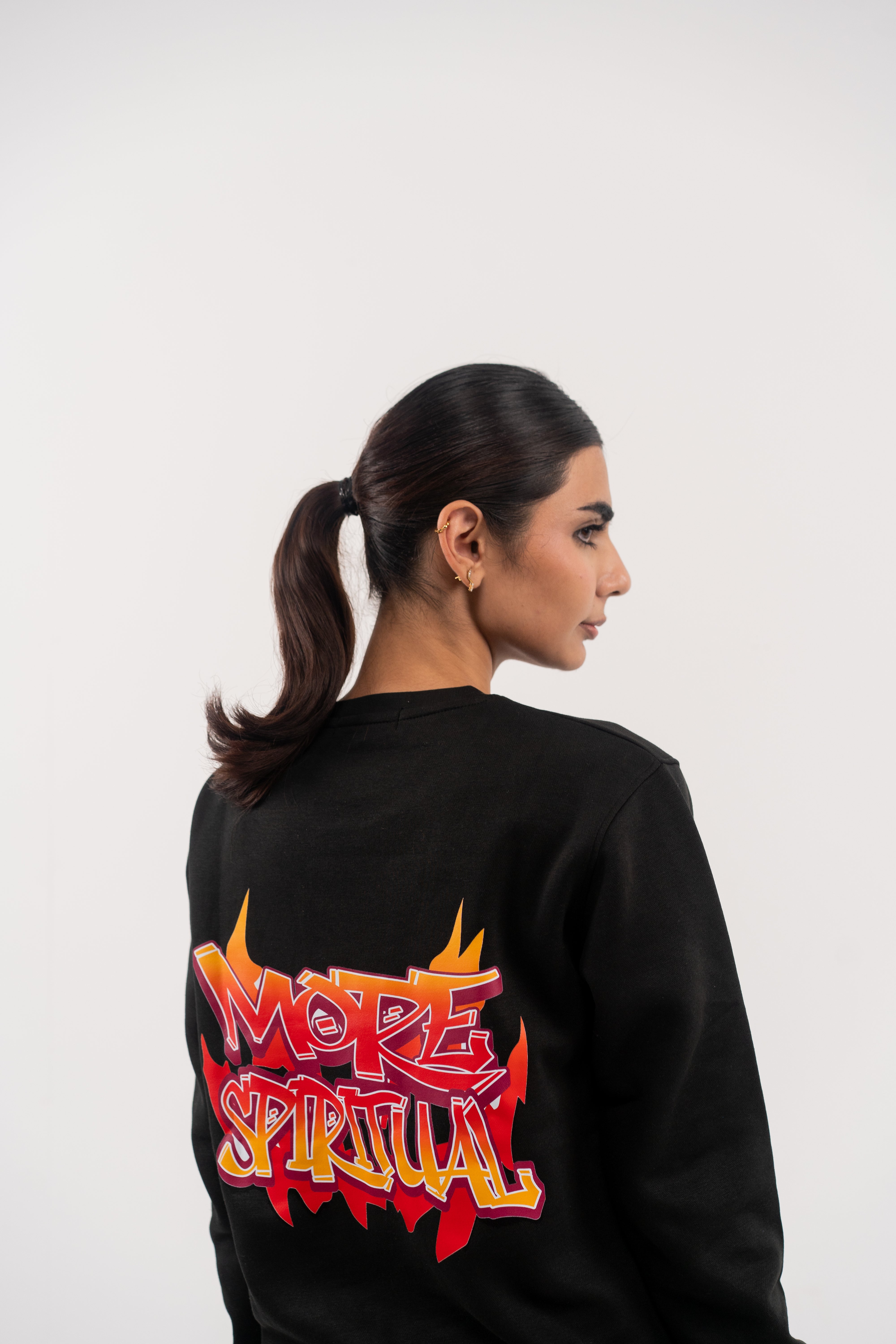 Black Fleece Sweatshirt – More Spiritual