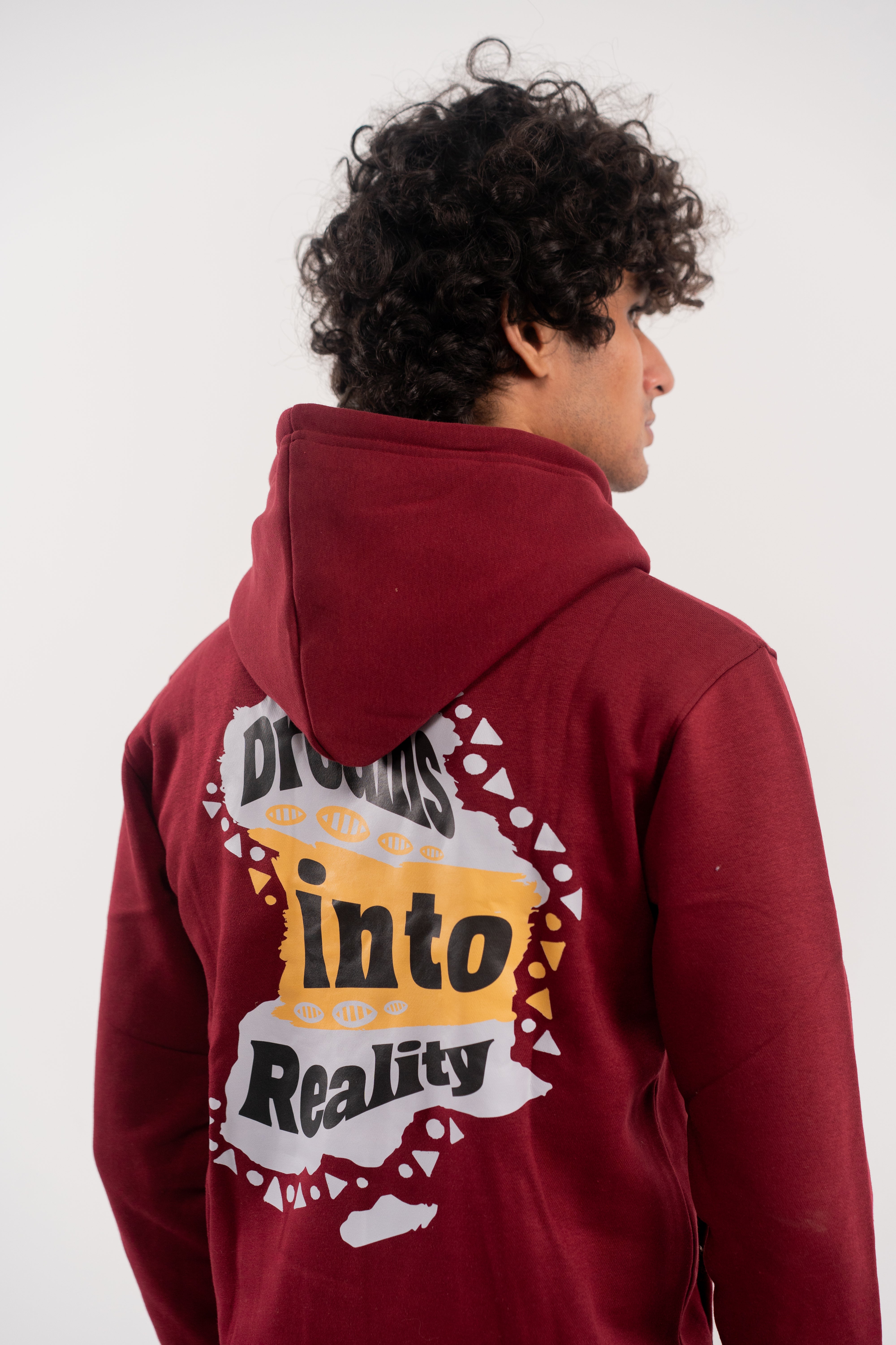 Rhubarb Fleece Hoodie – Dreams into Reality