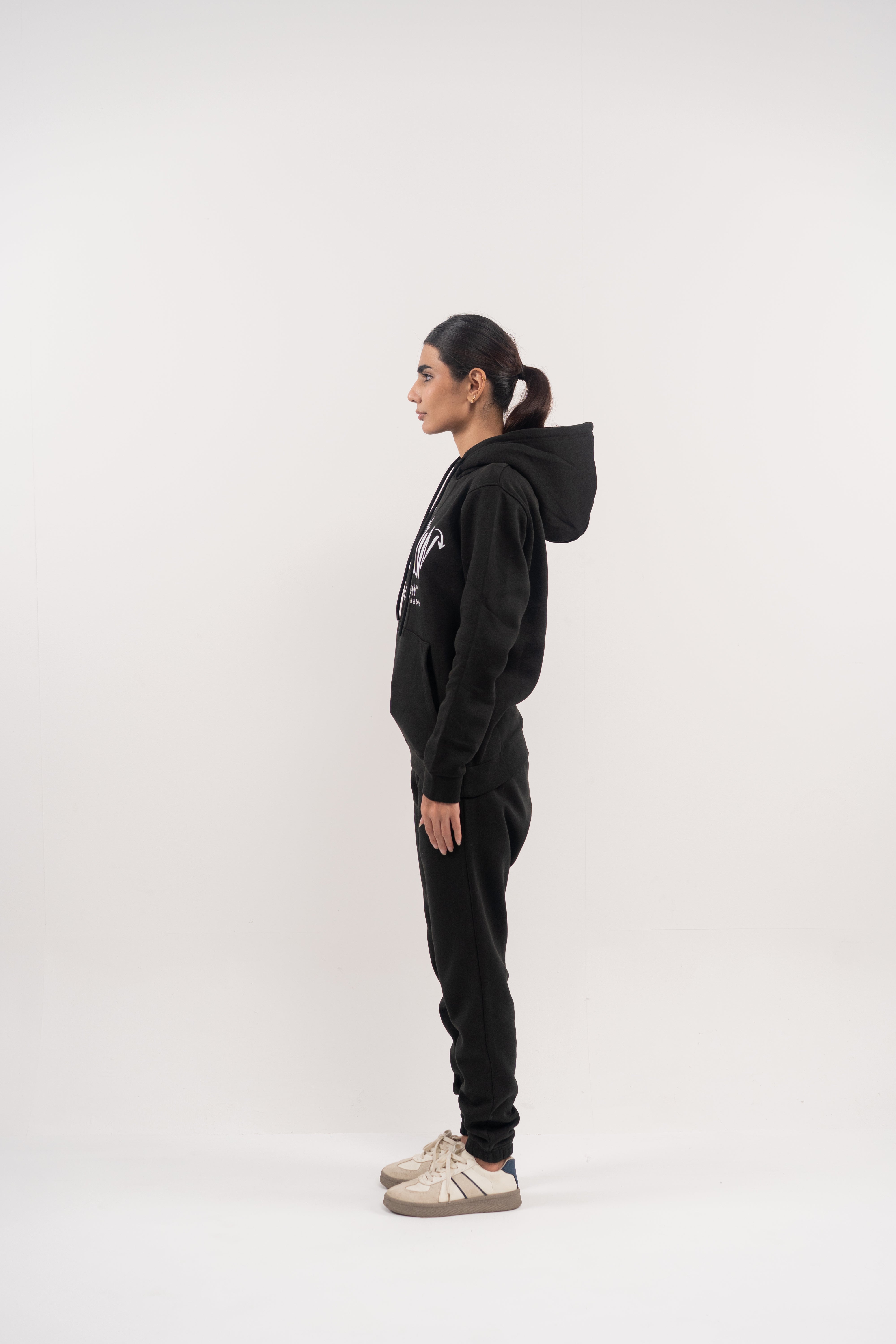 Black Fleece Hoodie – Attireium Graffiti Edition