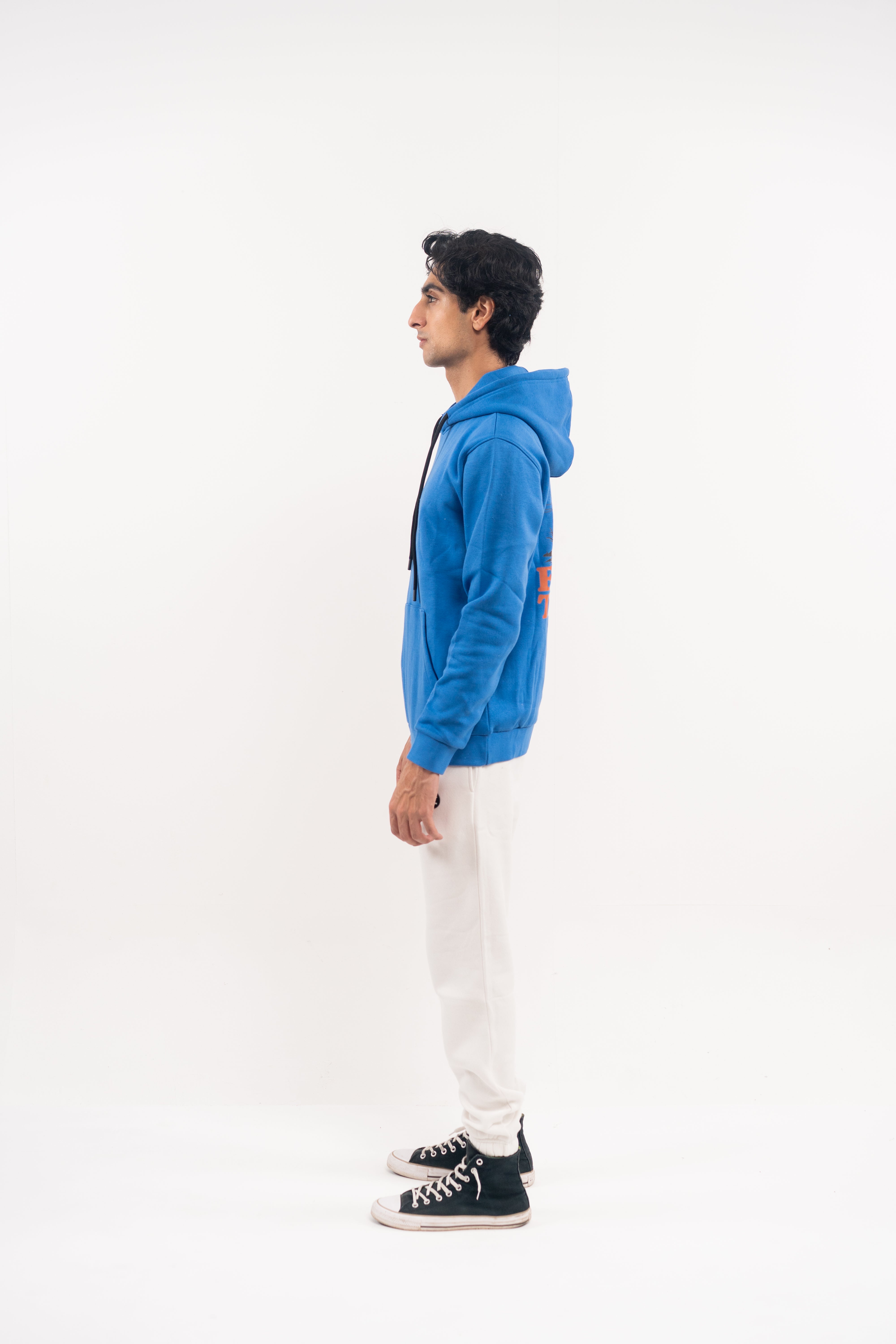Blue Fleece Hoodie – Explore the Fate Edition
