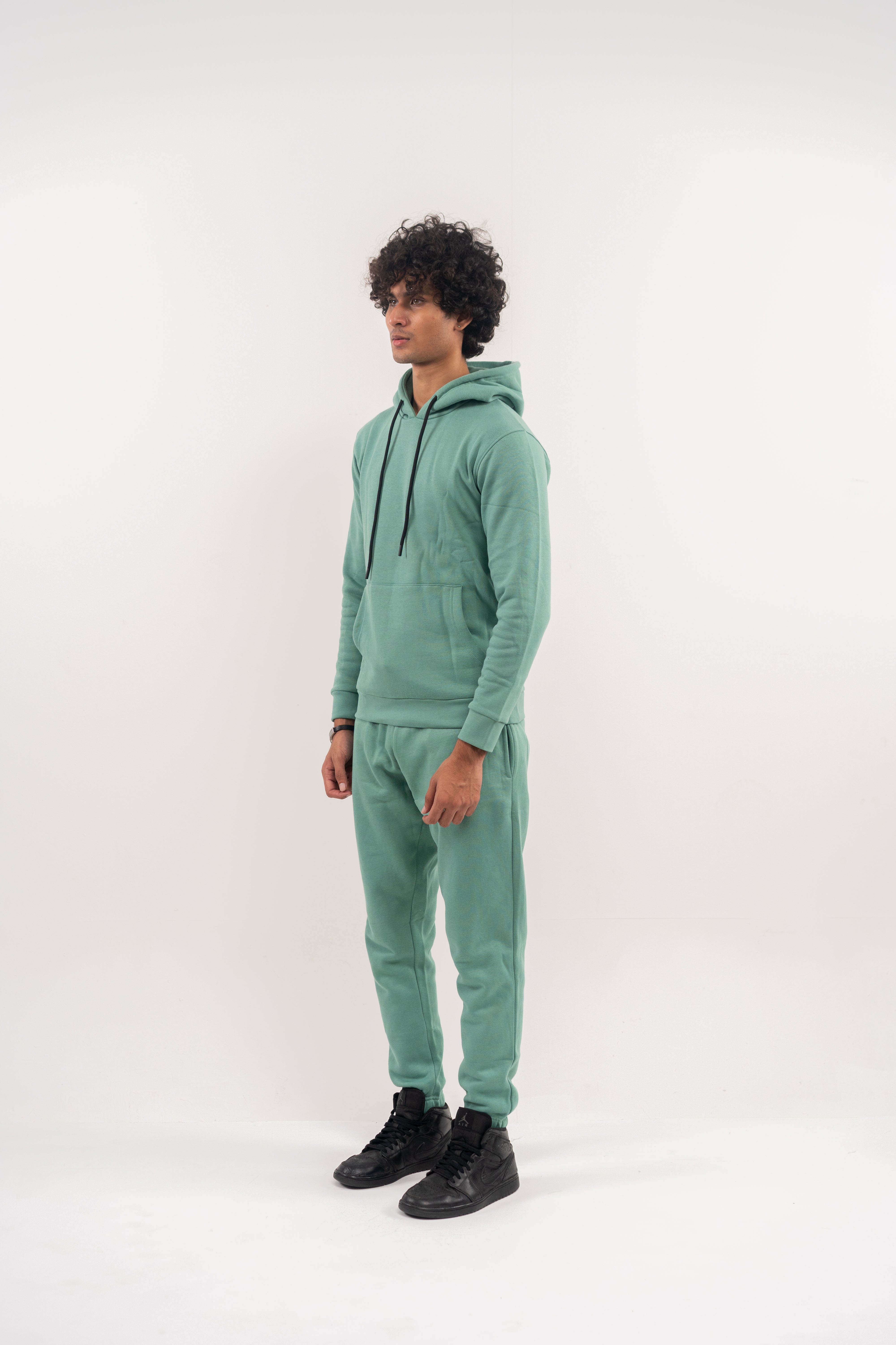 Beryl Green Fleece Hoodie – Back to Nature Edition