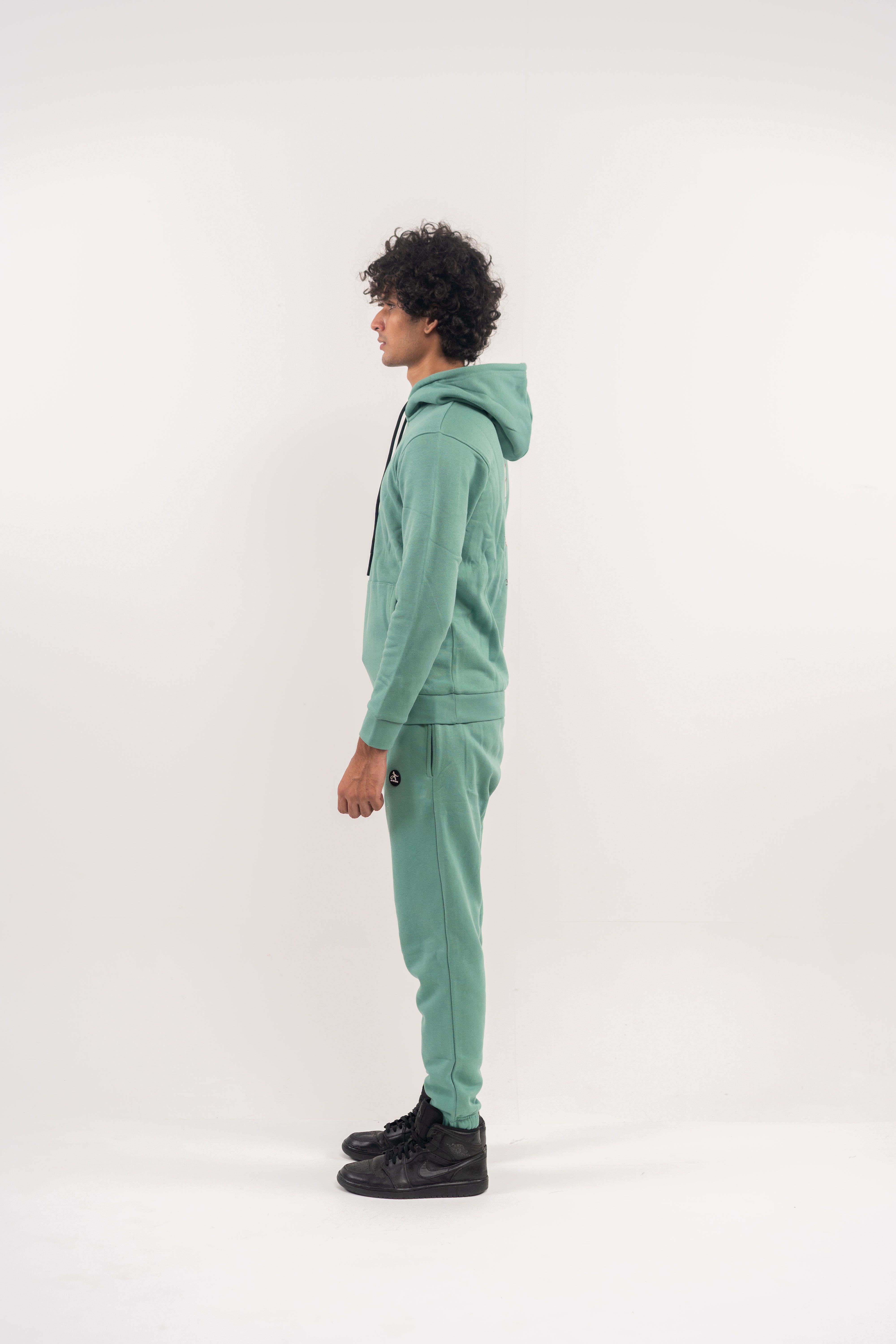 Beryl Green Fleece Hoodie – Back to Nature Edition