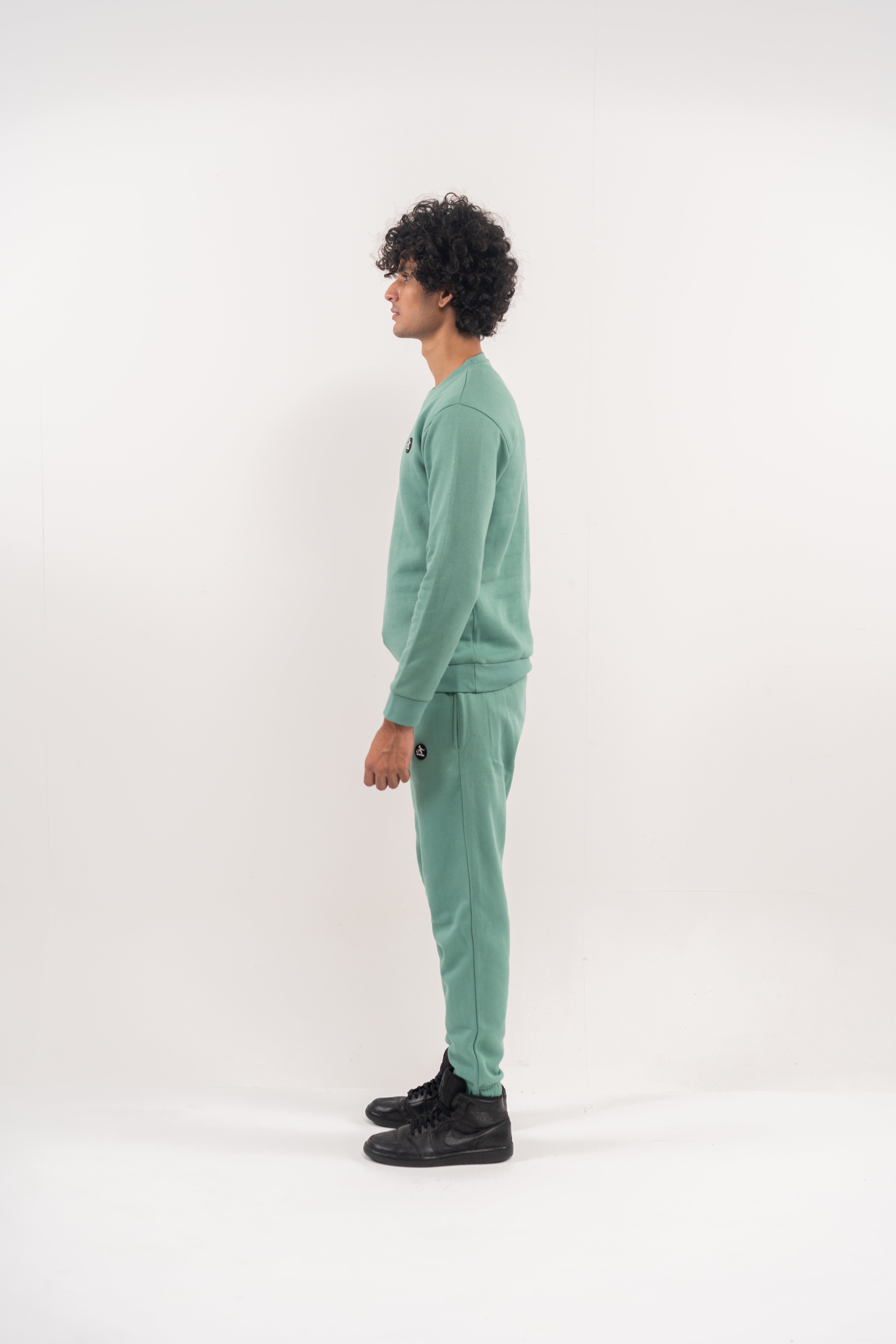 Beryl Green Accent Sweatshirt