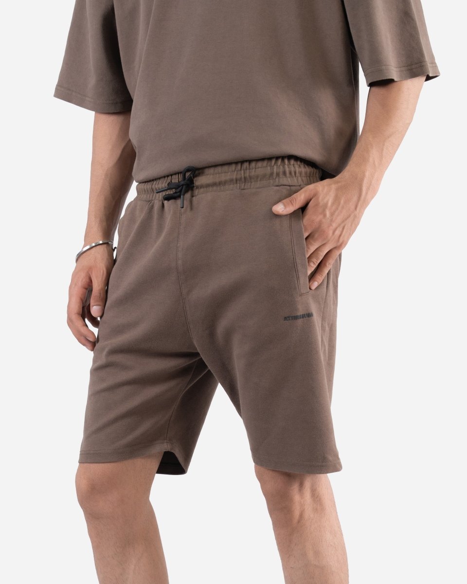 Chocolate Torte – Acid Wash Shorts - Attireium