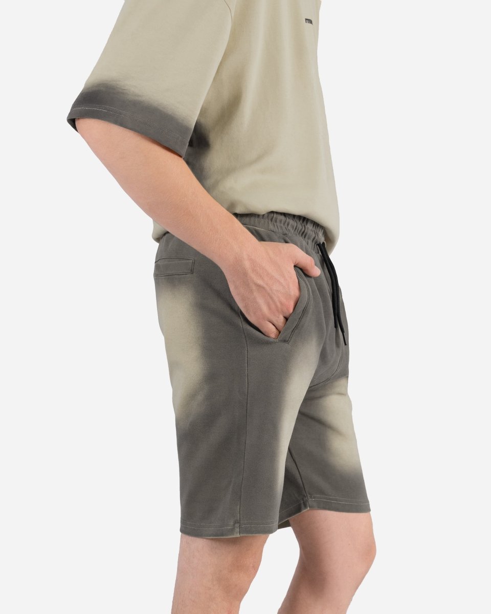 Peach Puree – Tie & Dye Shorts - Attireium