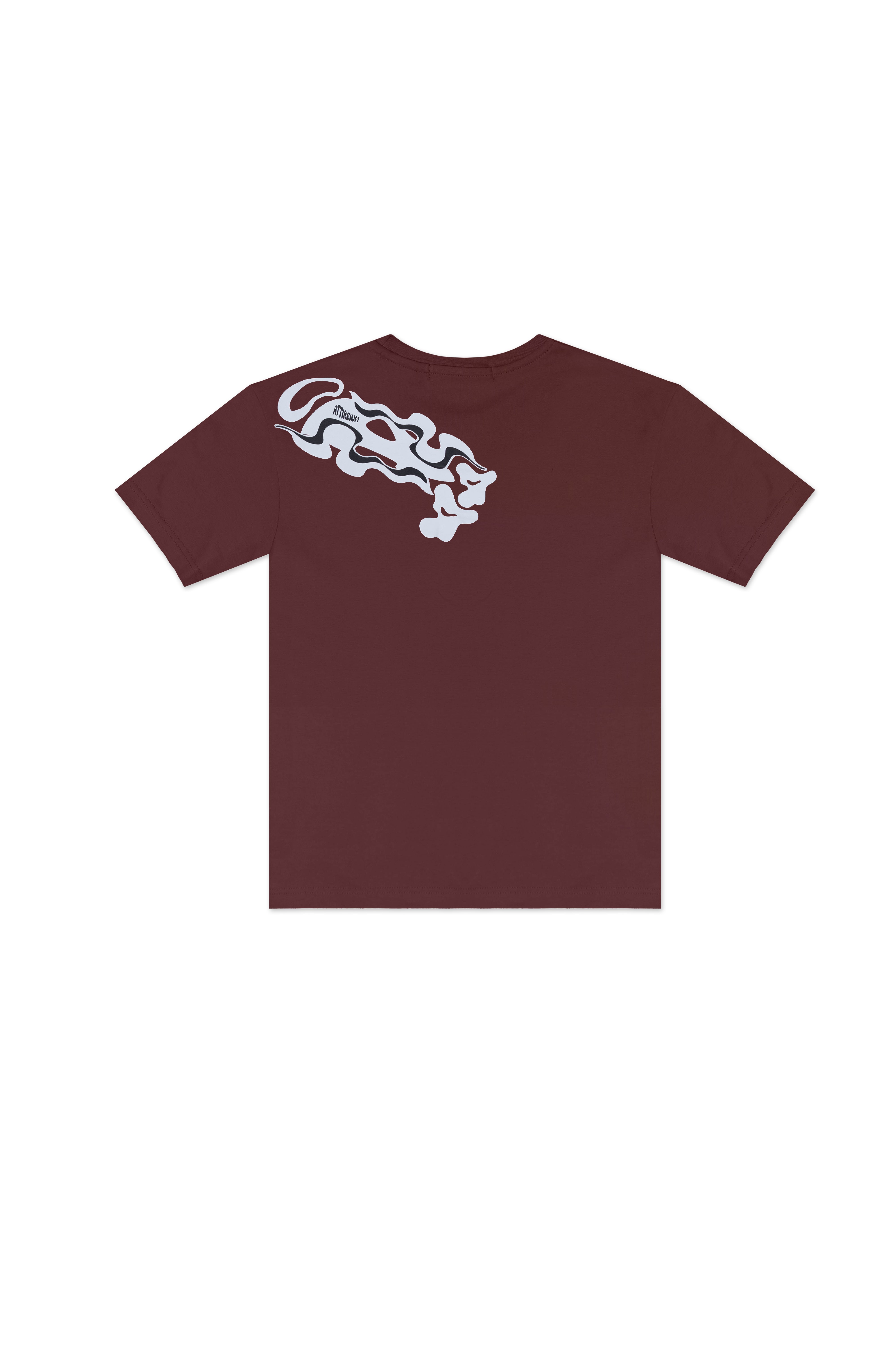 Oversized Rum Raisin Attire Text Design