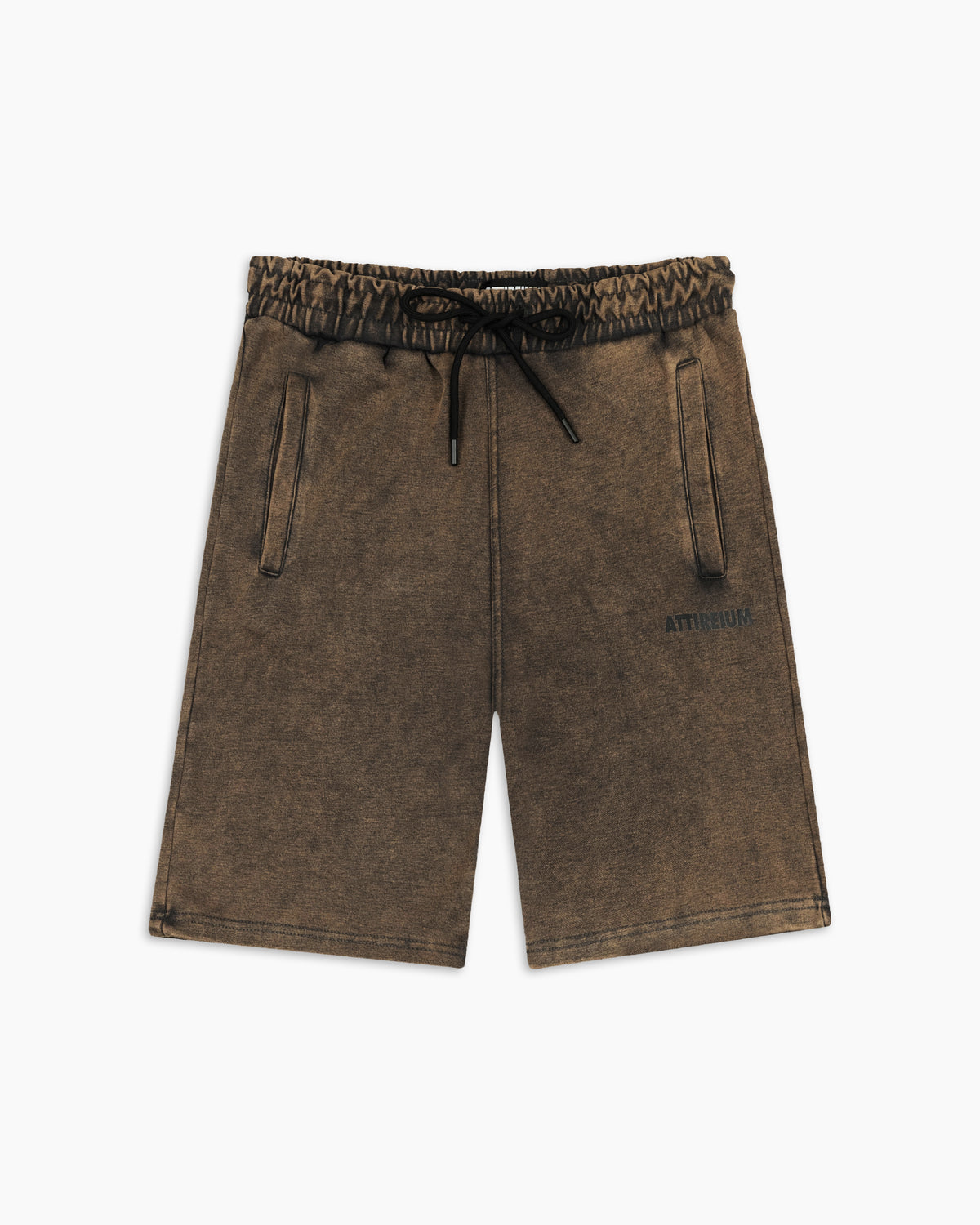 Washed Brown Acid Wash Short