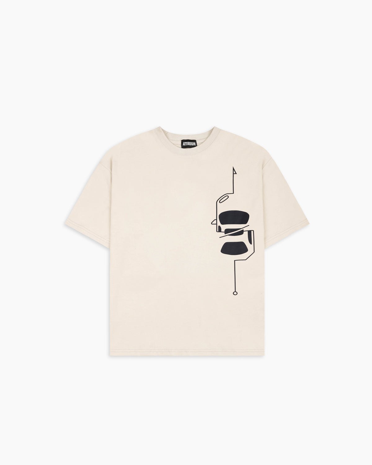 Snowy Peaks Car Graphic T-Shirt