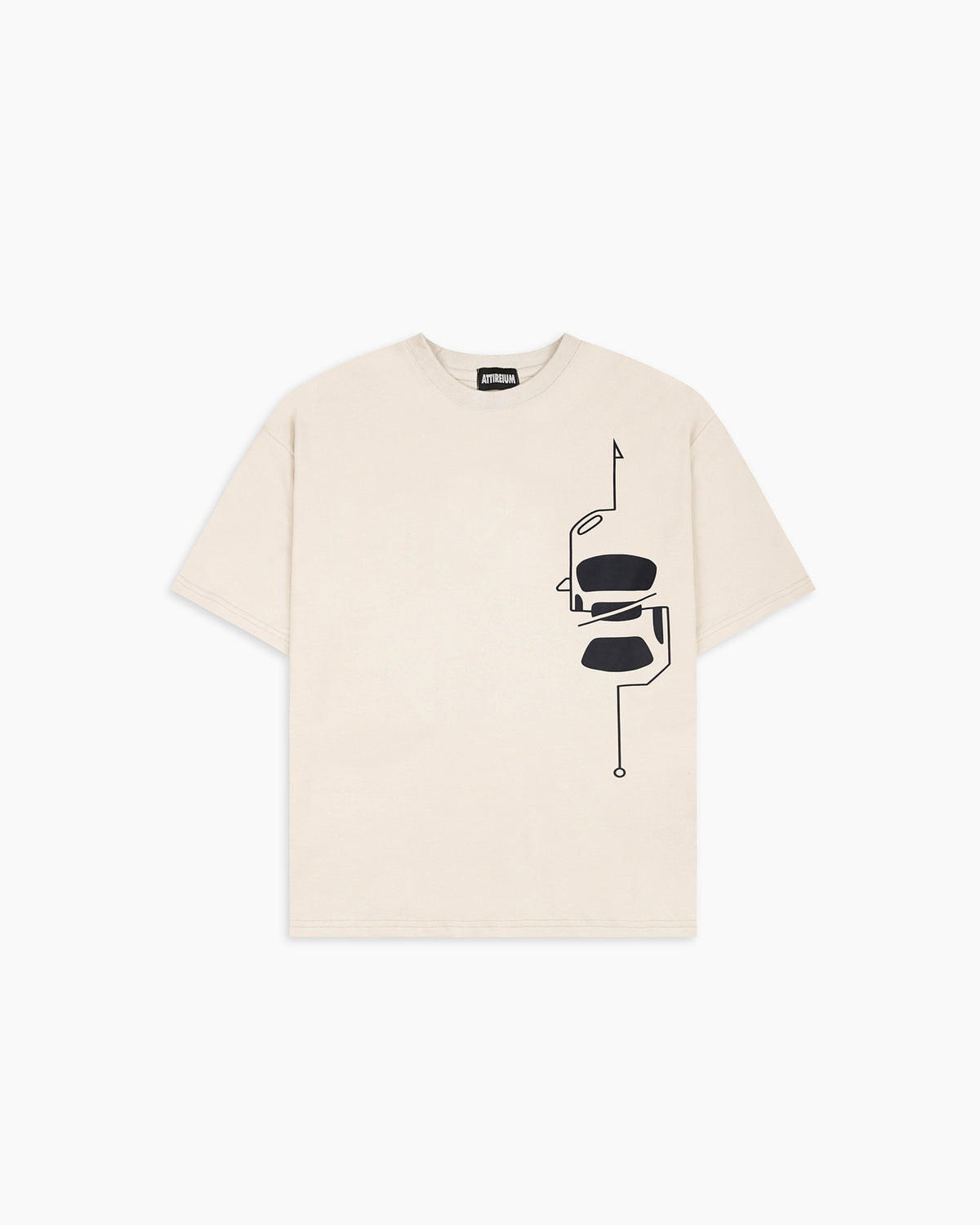 Snowy Peaks Car Graphic T-Shirt