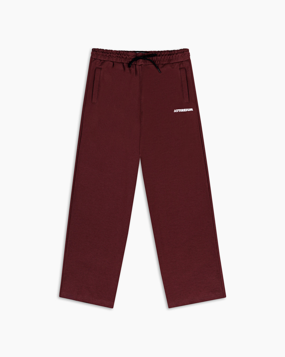 Plum Wine Unisex Combed Cotton Trouser