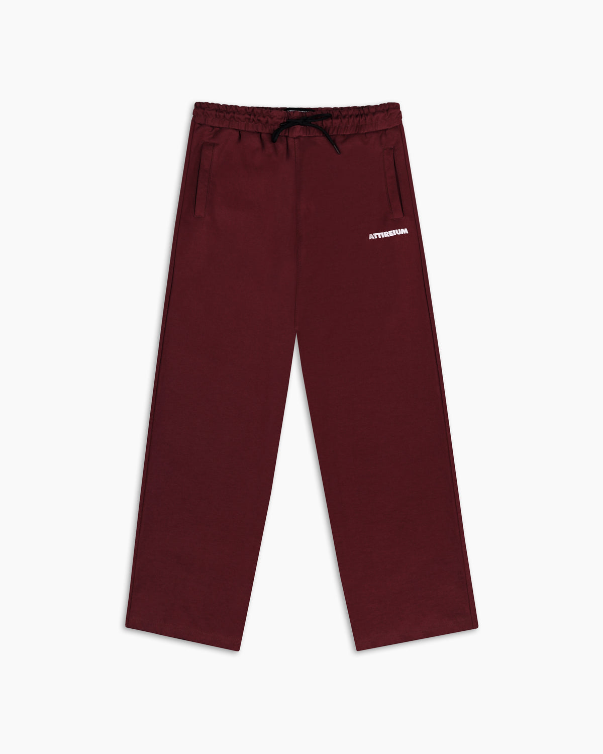 Plum Wine Unisex Combed Cotton Trouser