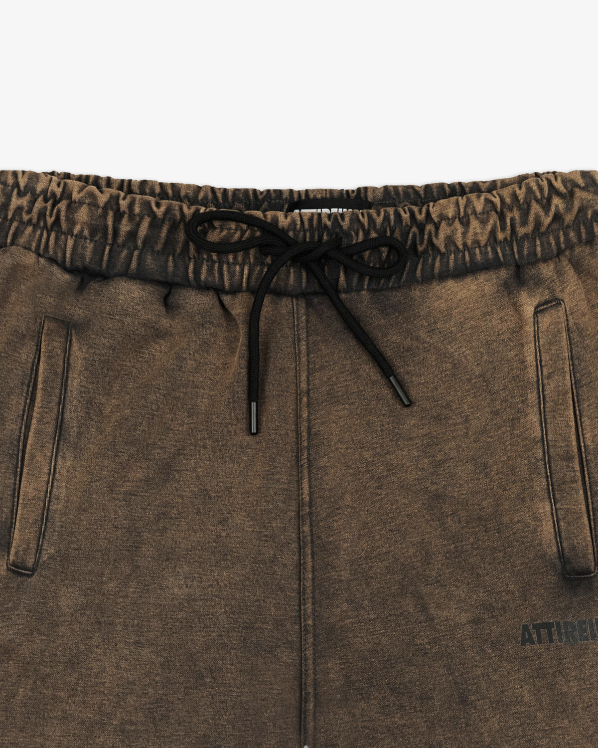 Washed Brown Acid Wash Short