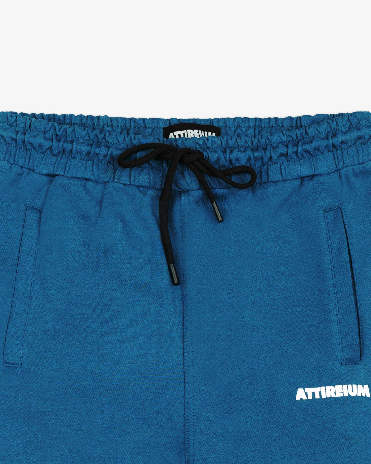 Dark Sapphire Combed Cotton Shorts