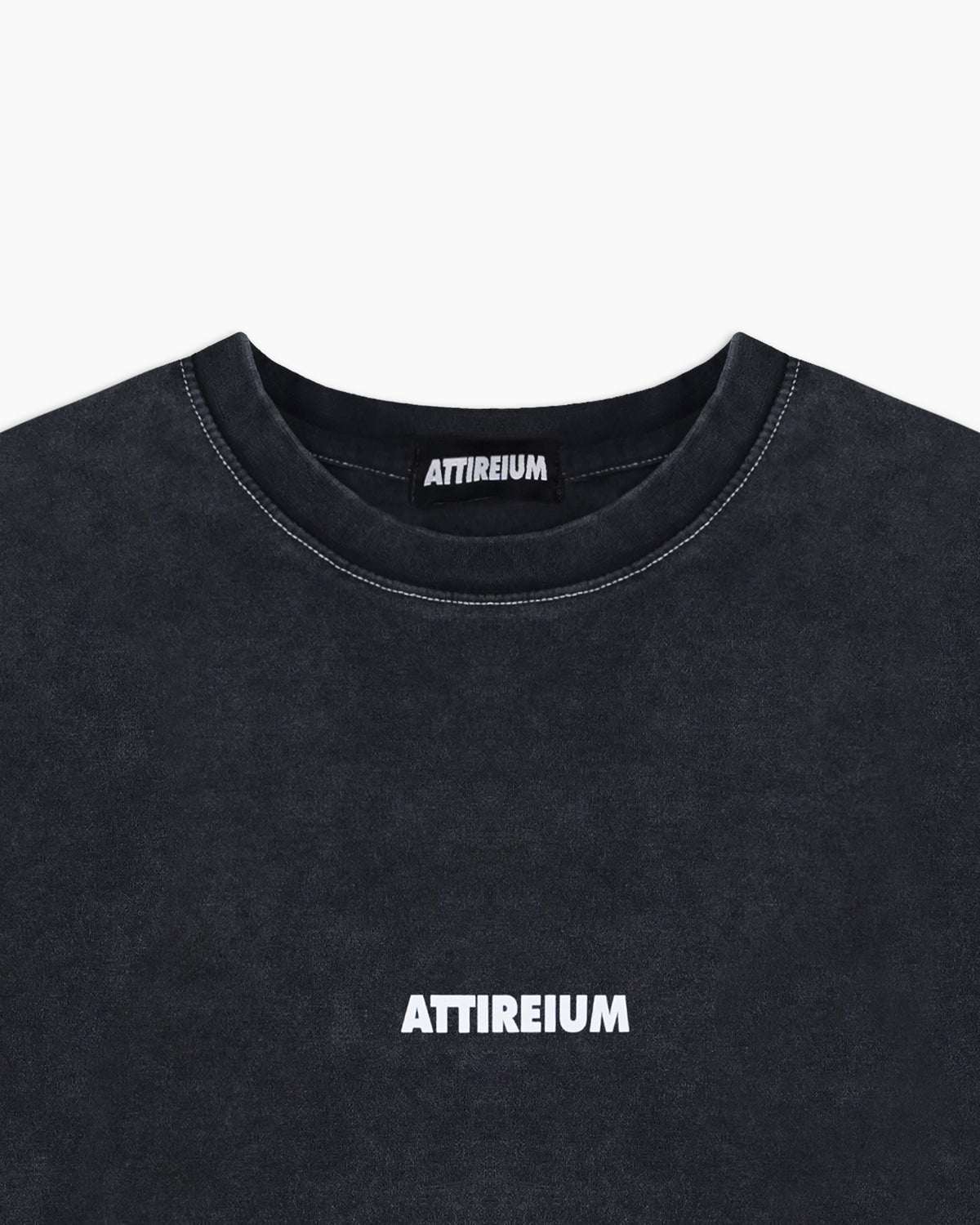 Washed Black Acid Wash T-Shirt