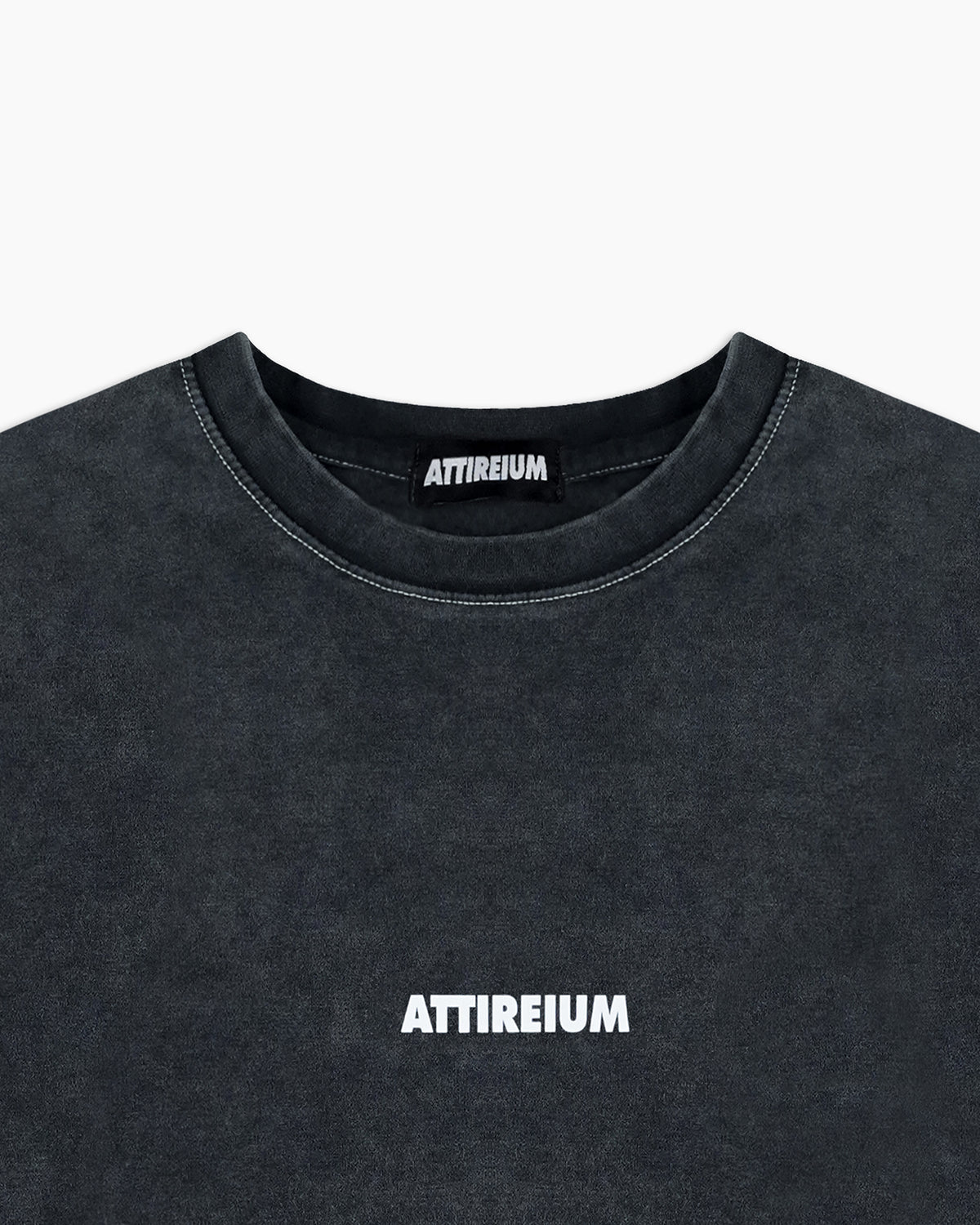 Washed Black Acid Wash T-Shirt