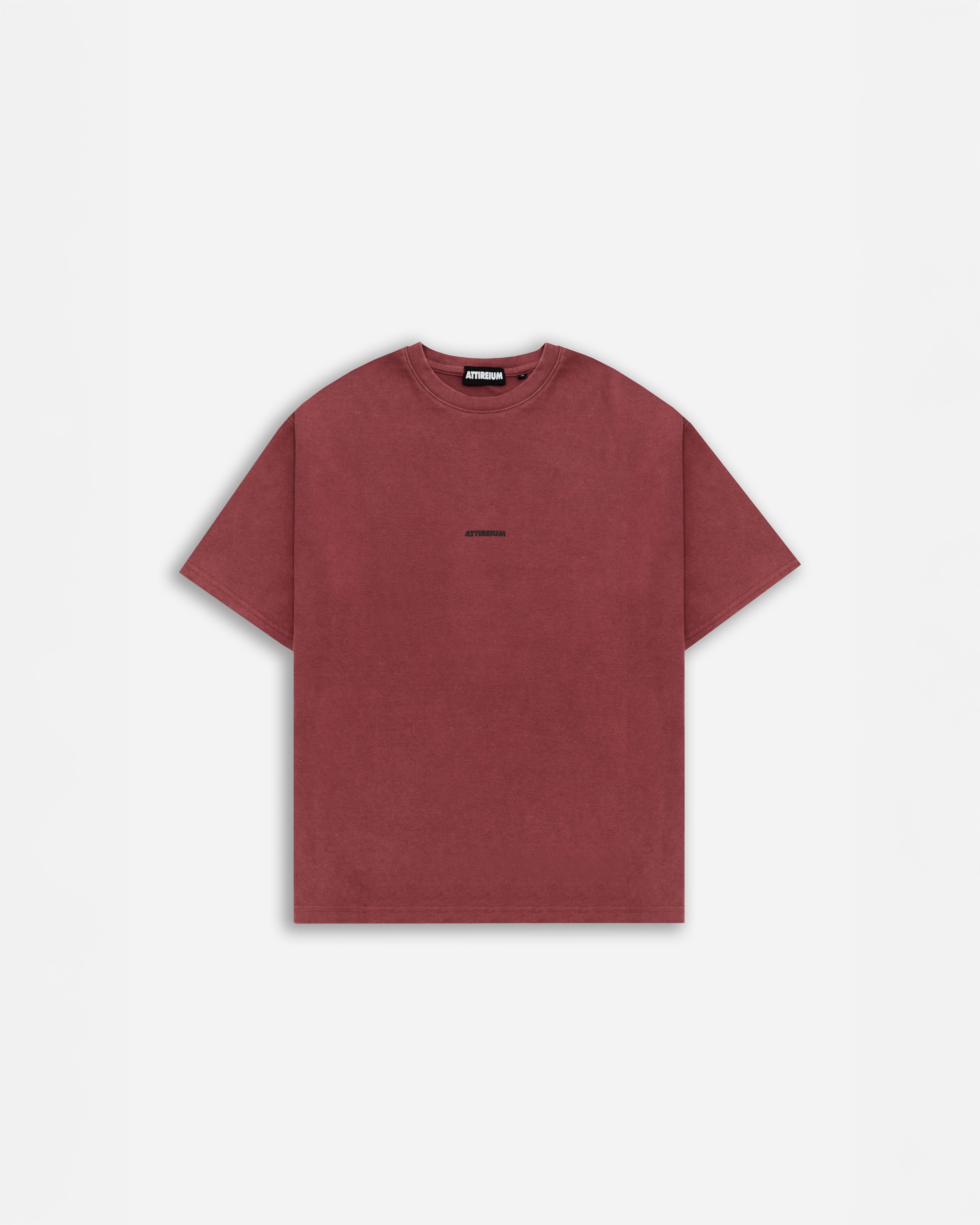 Ruby Wine – Acid Wash Oversized T-Shirt