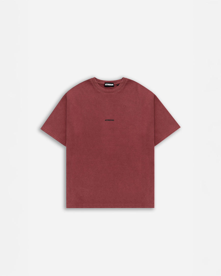 Ruby Wine – Acid Wash Oversized T-Shirt