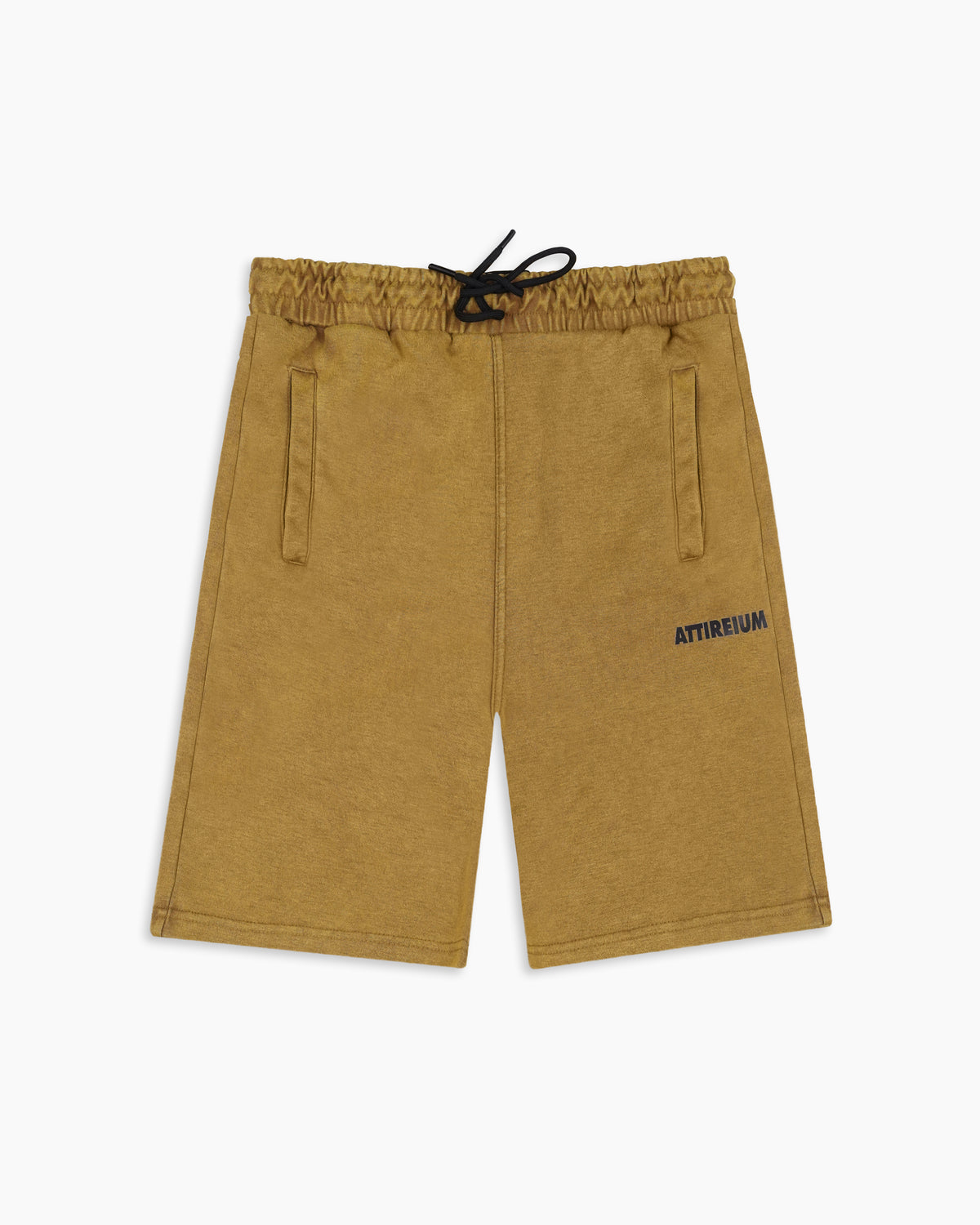 Mocha Mousse Combed Cotton Shorts