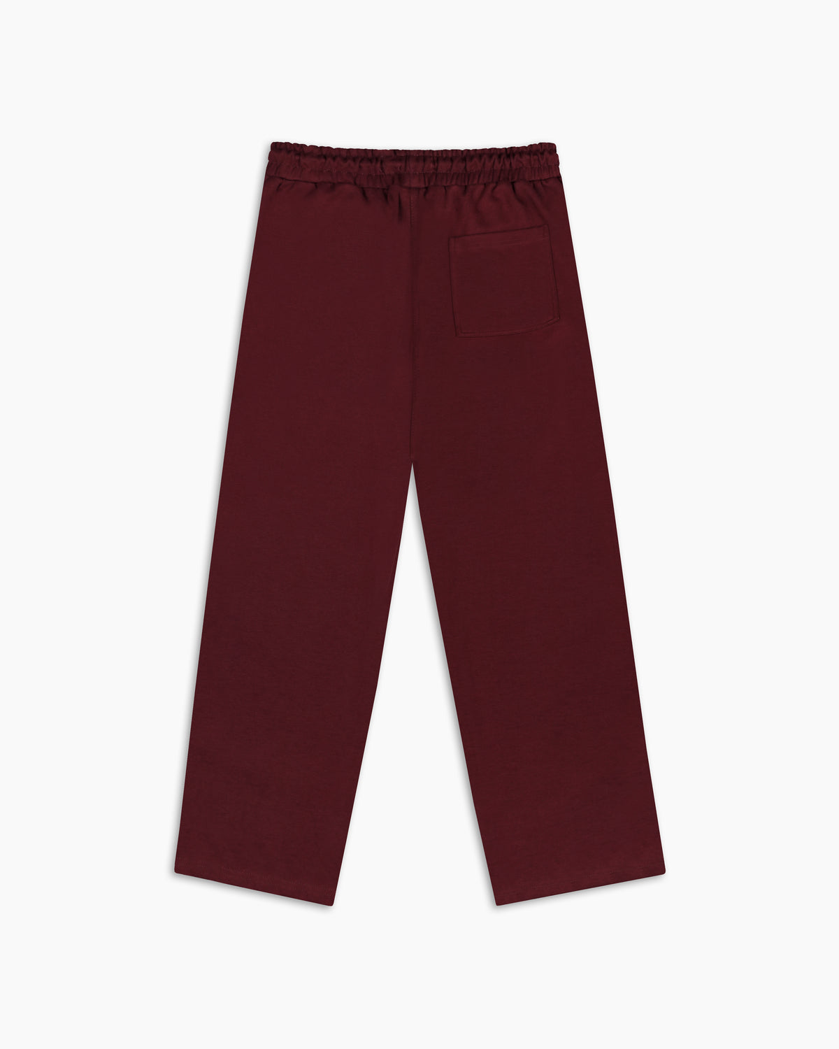 Plum Wine Unisex Combed Cotton Trouser