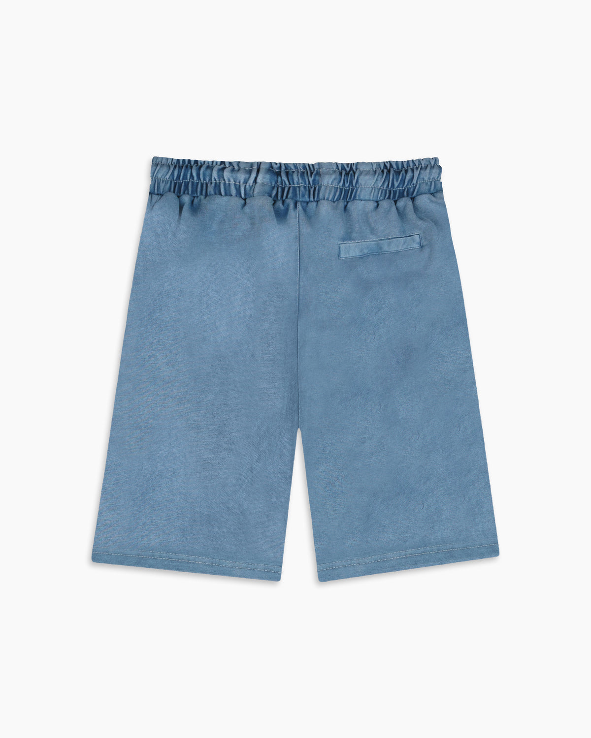 Washed Blue Acid Wash Short