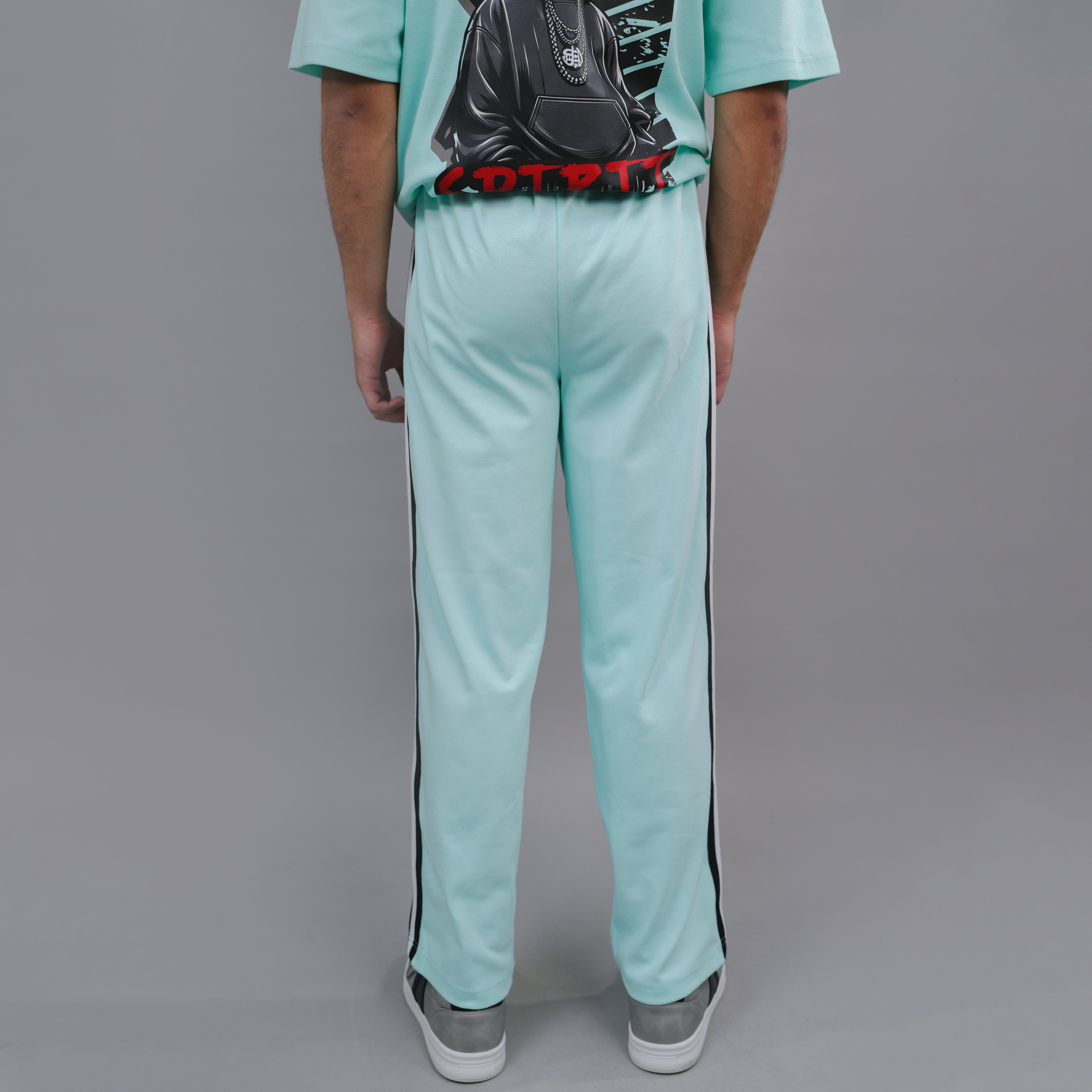 Straight Trouser Aqua Frost