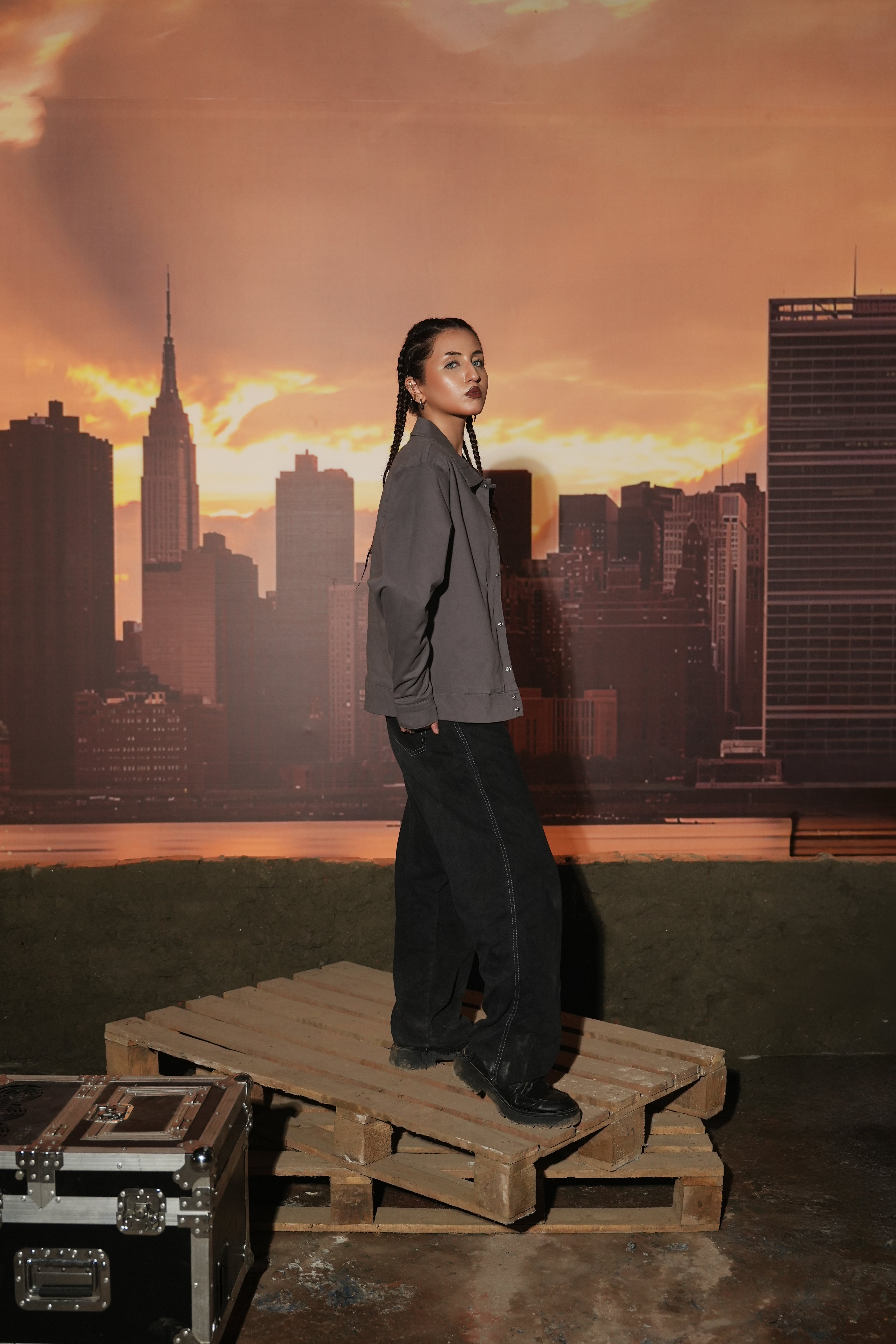 Eifel Tower - Sleek Urban Windbreaker