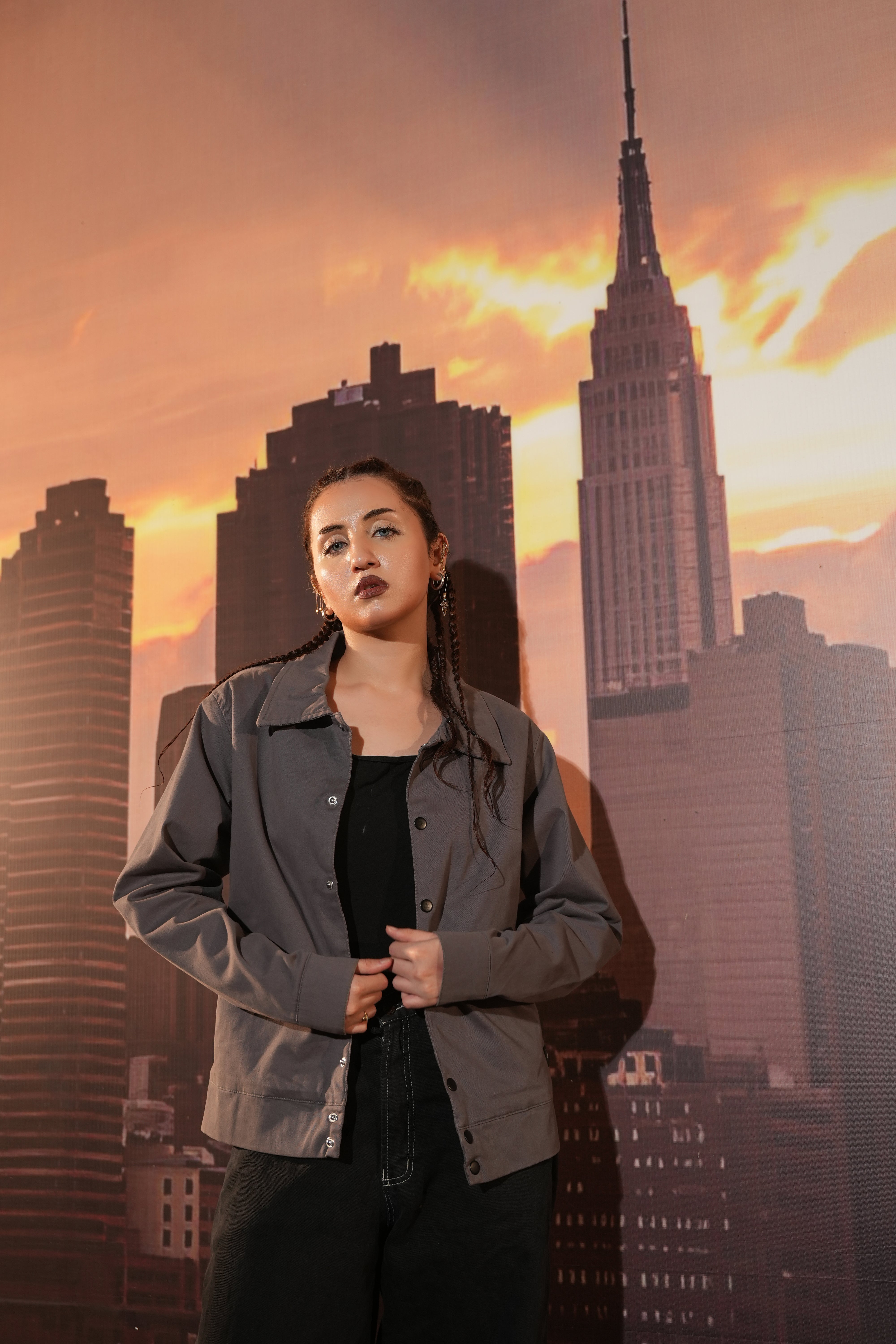 Eifel Tower - Sleek Urban Windbreaker