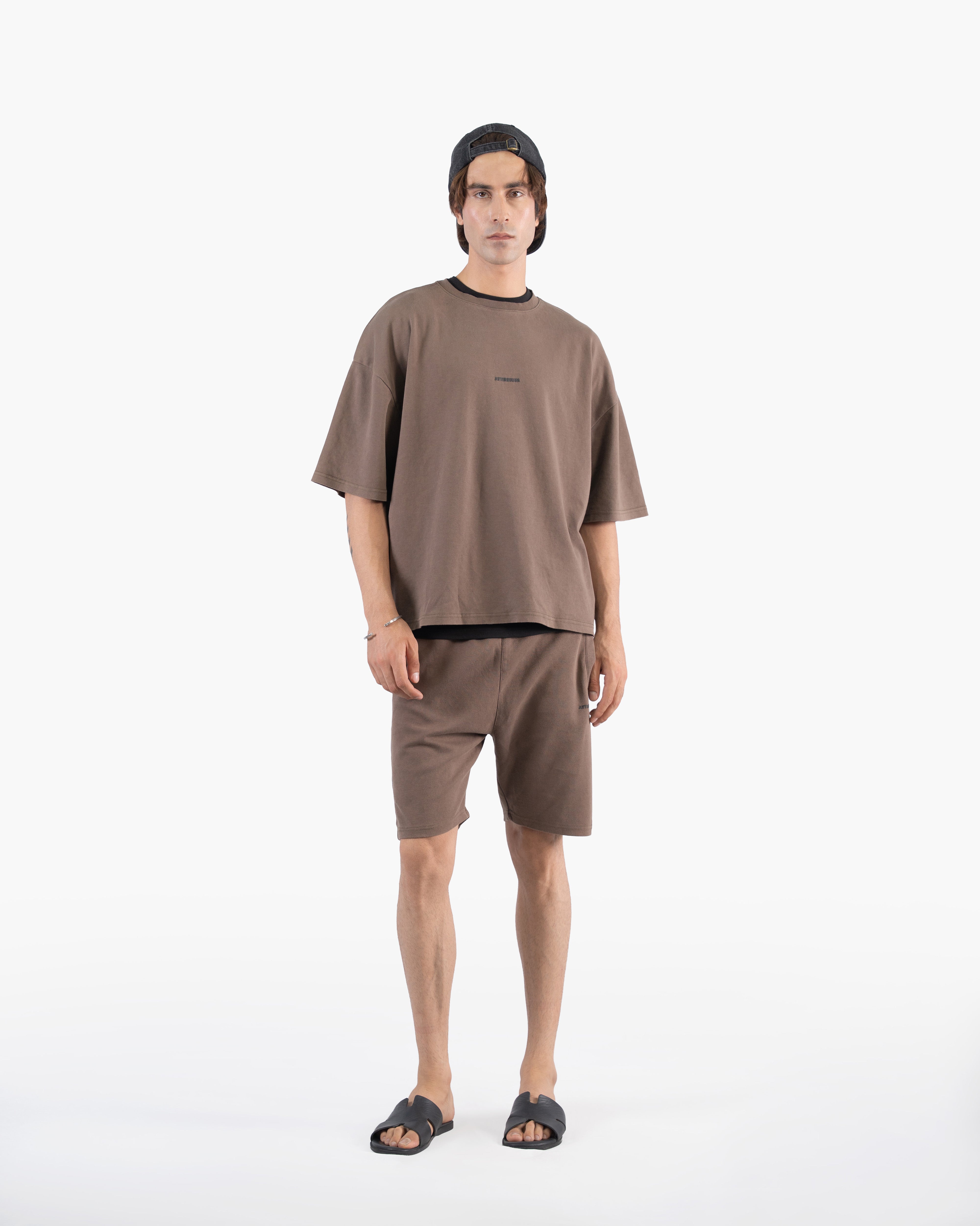Chocolate Torte – Acid Wash Oversized T-Shirt