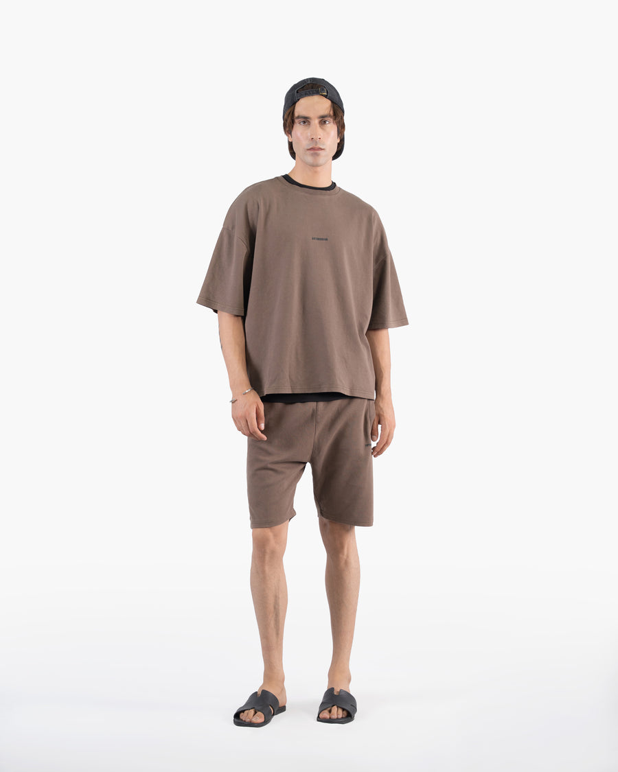 Chocolate Torte – Acid Wash Oversized T-Shirt