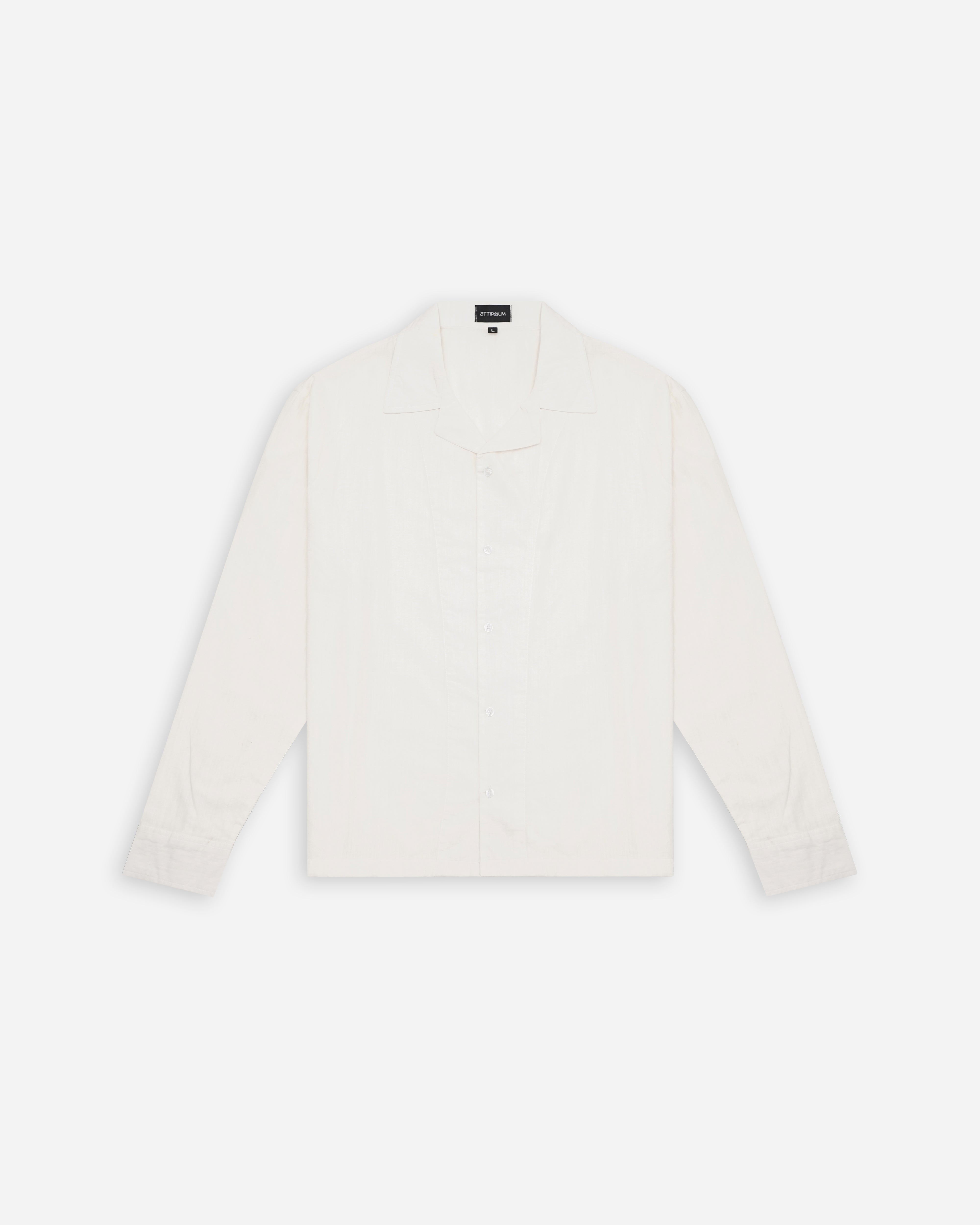 Classic White Full Sleeve Oversized Shirt