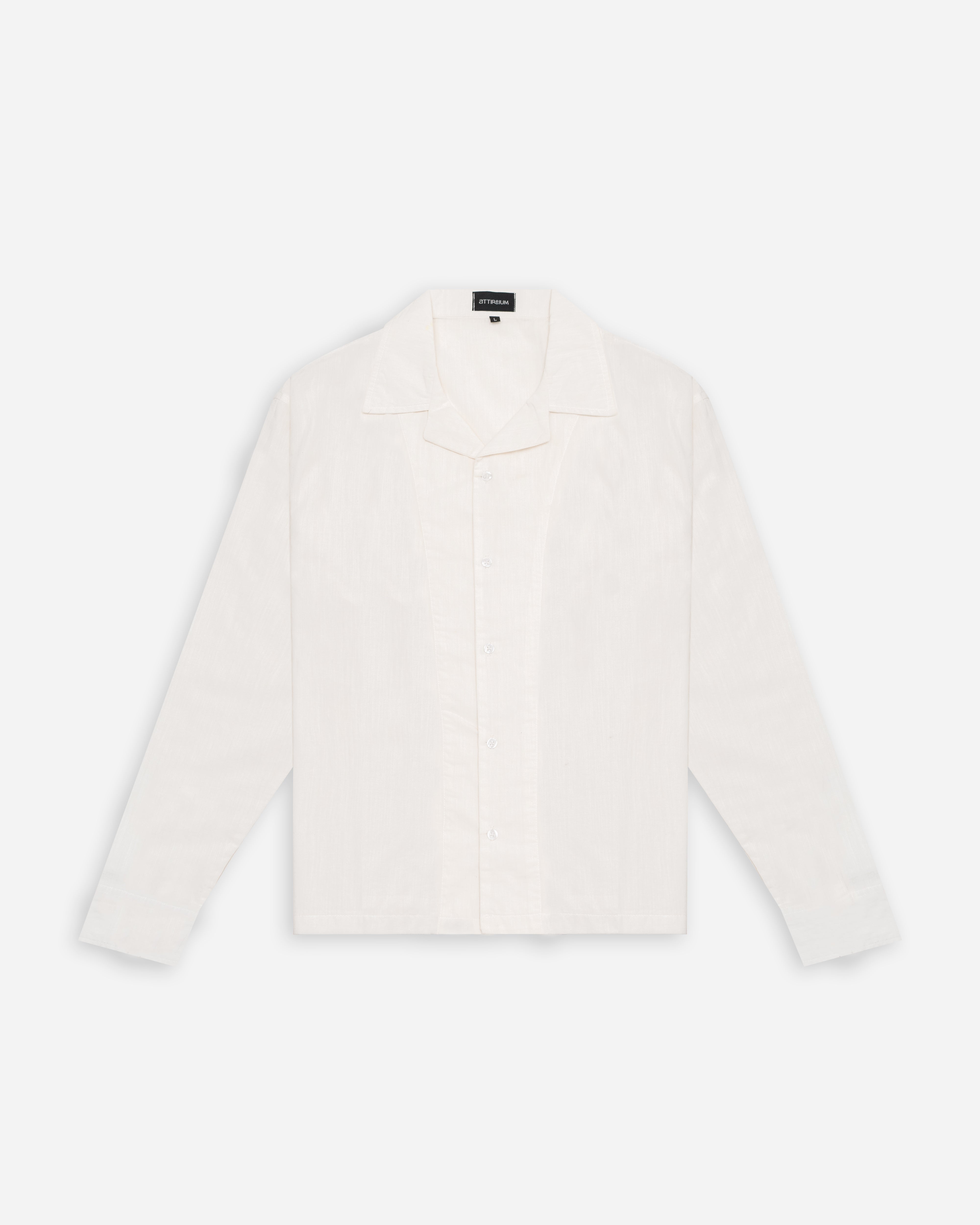 Classic White Full Sleeve Oversized Shirt