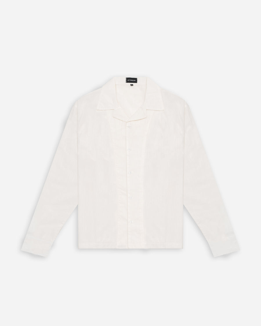 Classic White Full Sleeve Oversized Shirt